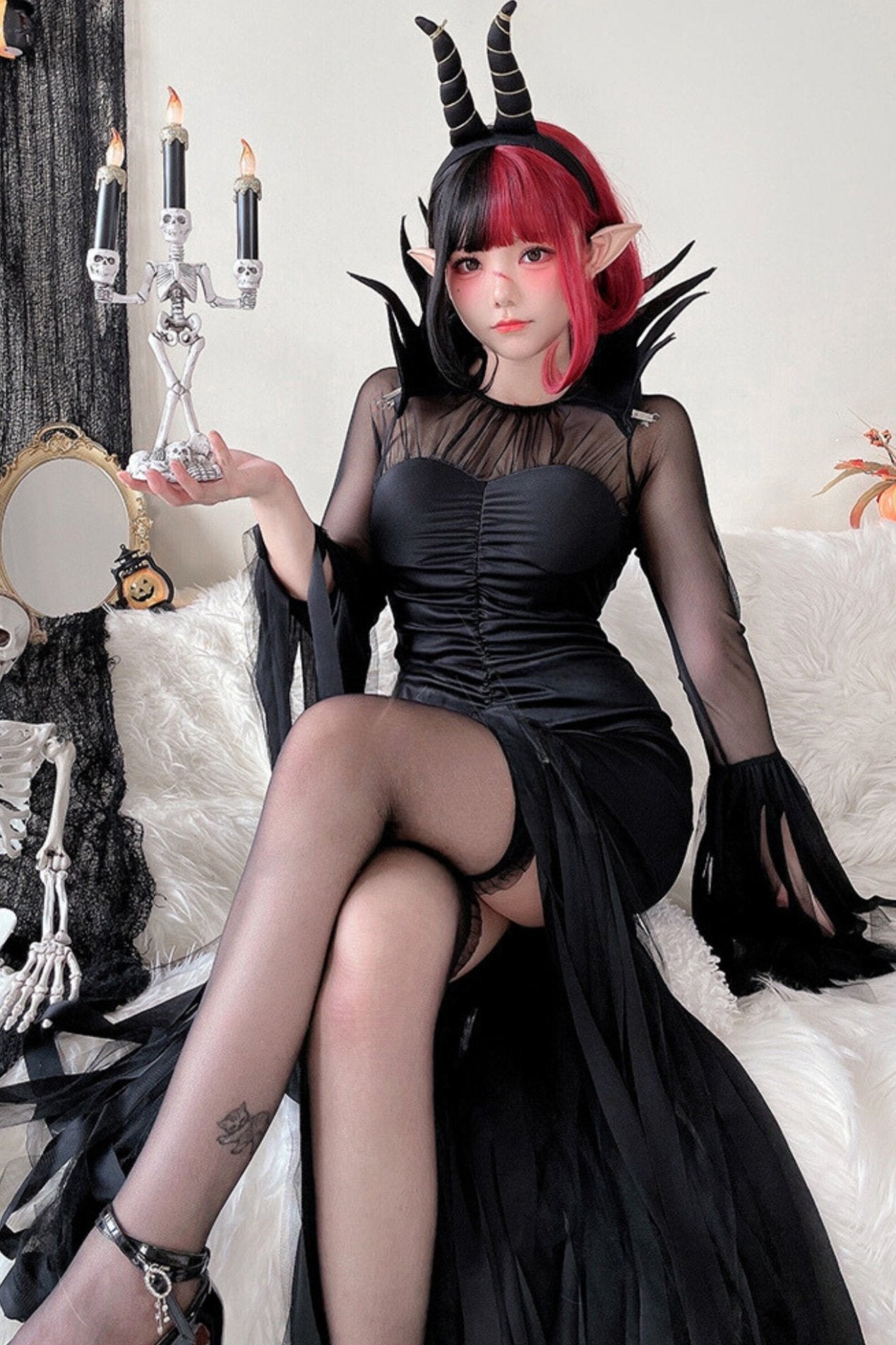 リトルデビルゴーストウィッチゾンビドレス