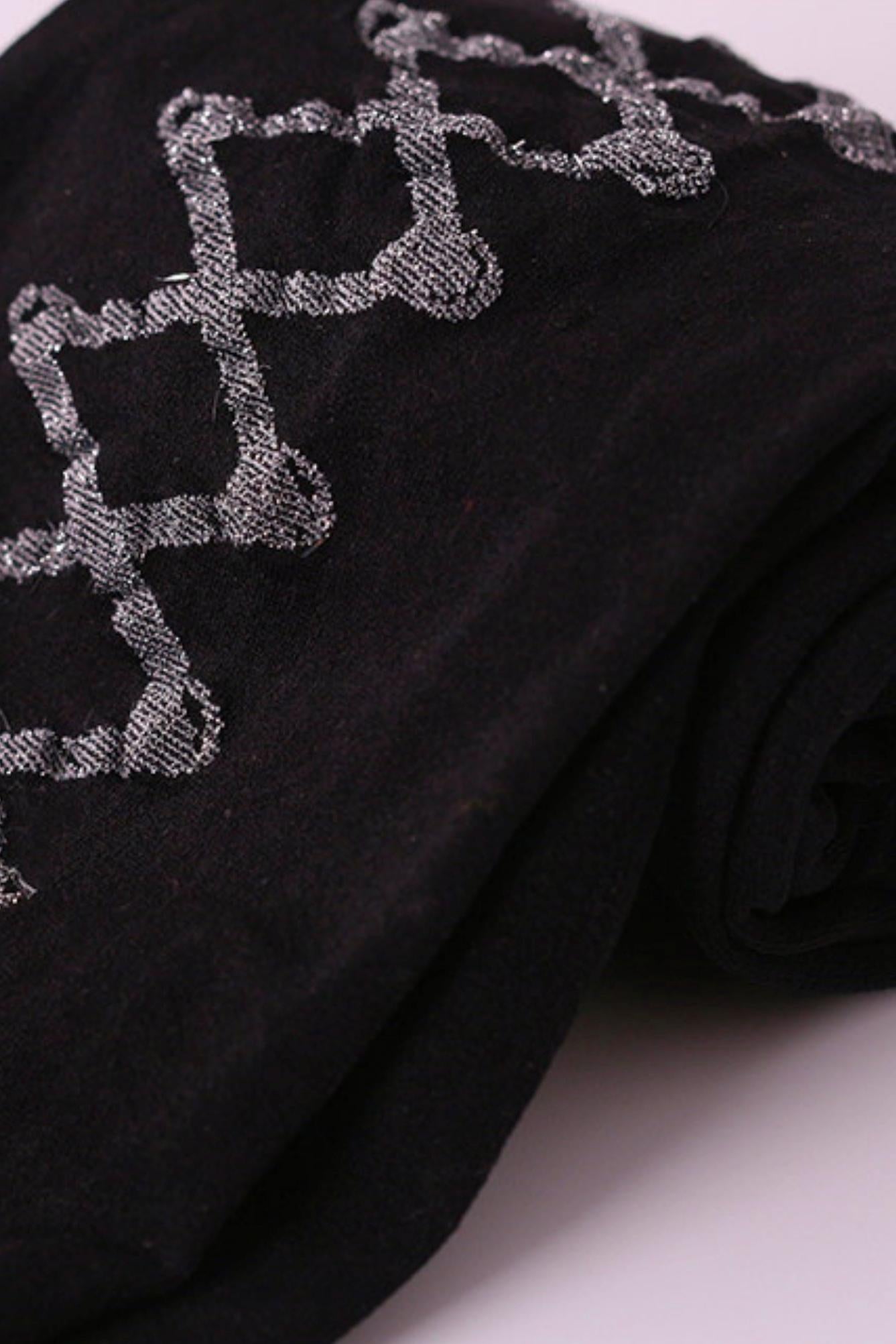 Cross Lace-Up Design Tights