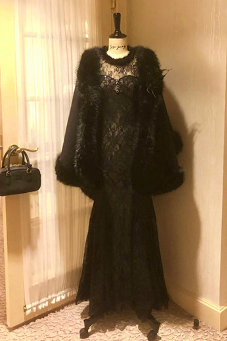 French Elegance Fishtail Dress