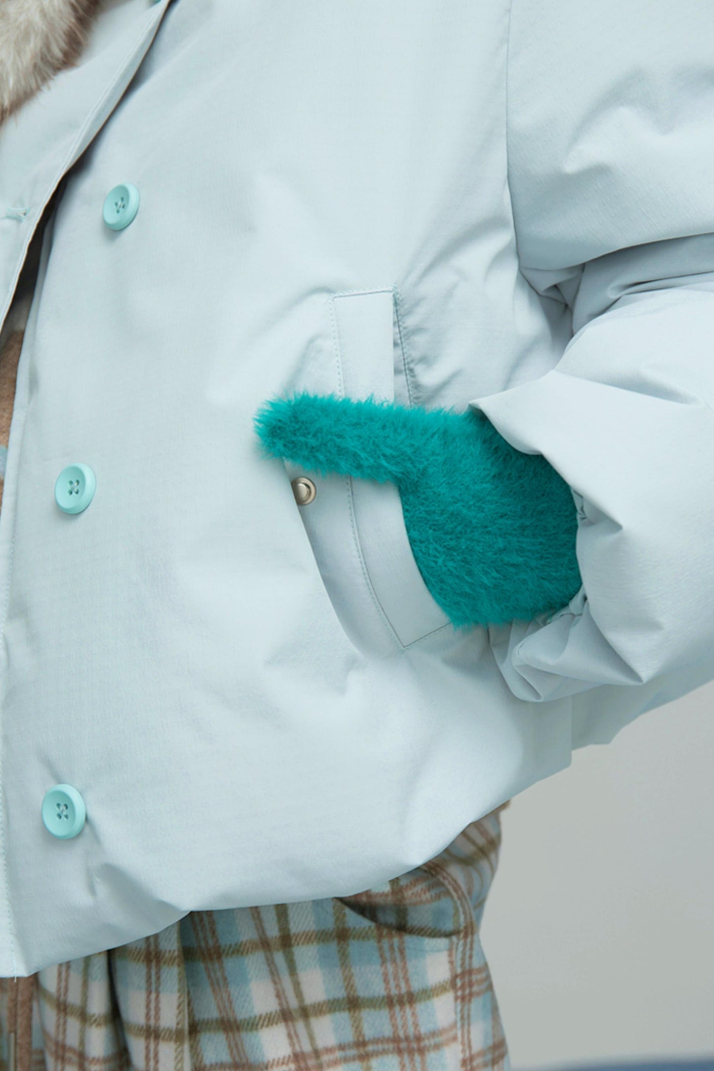 プチミルクバンダウンジャケット