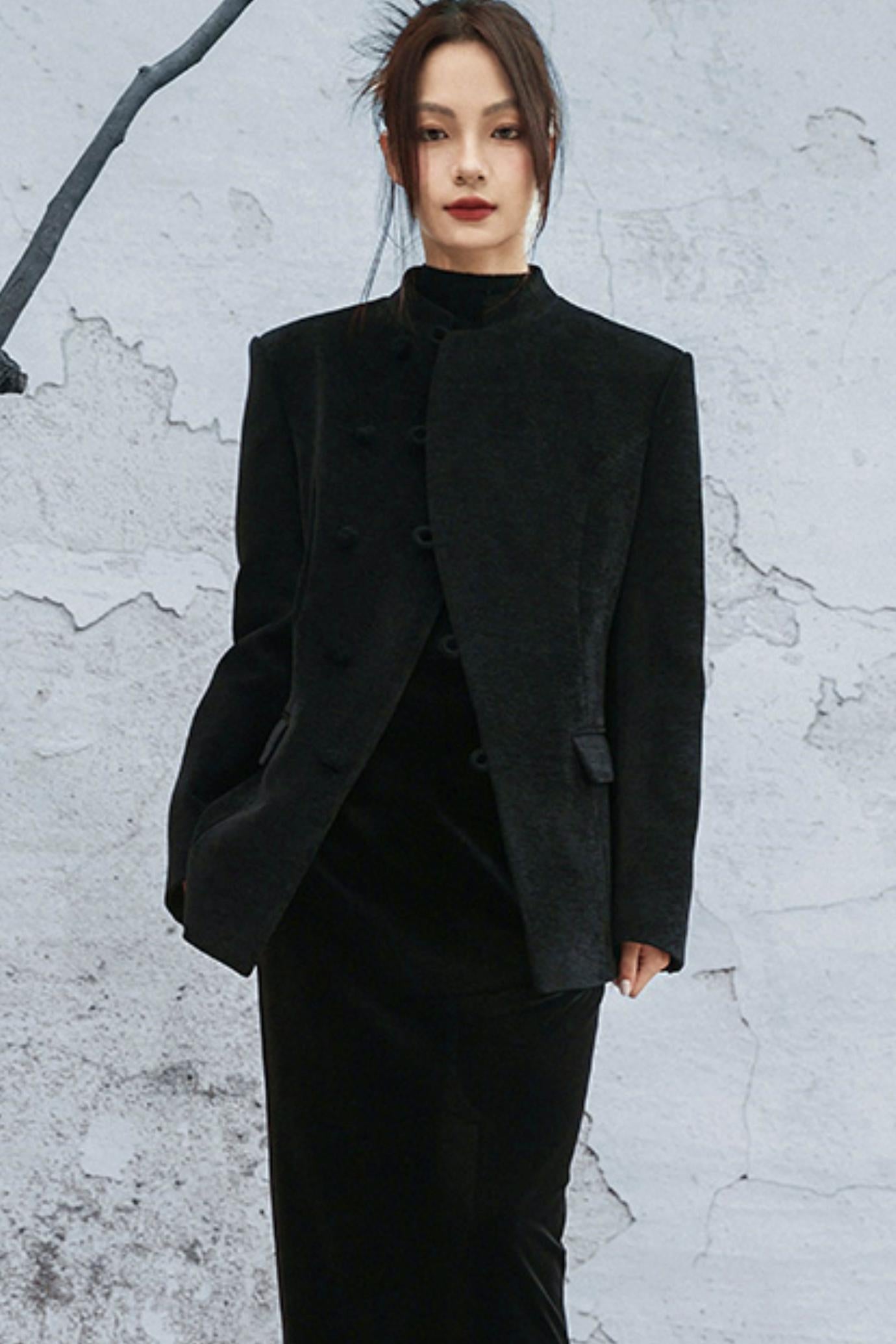 ベルベットフィッシュテイルスカート