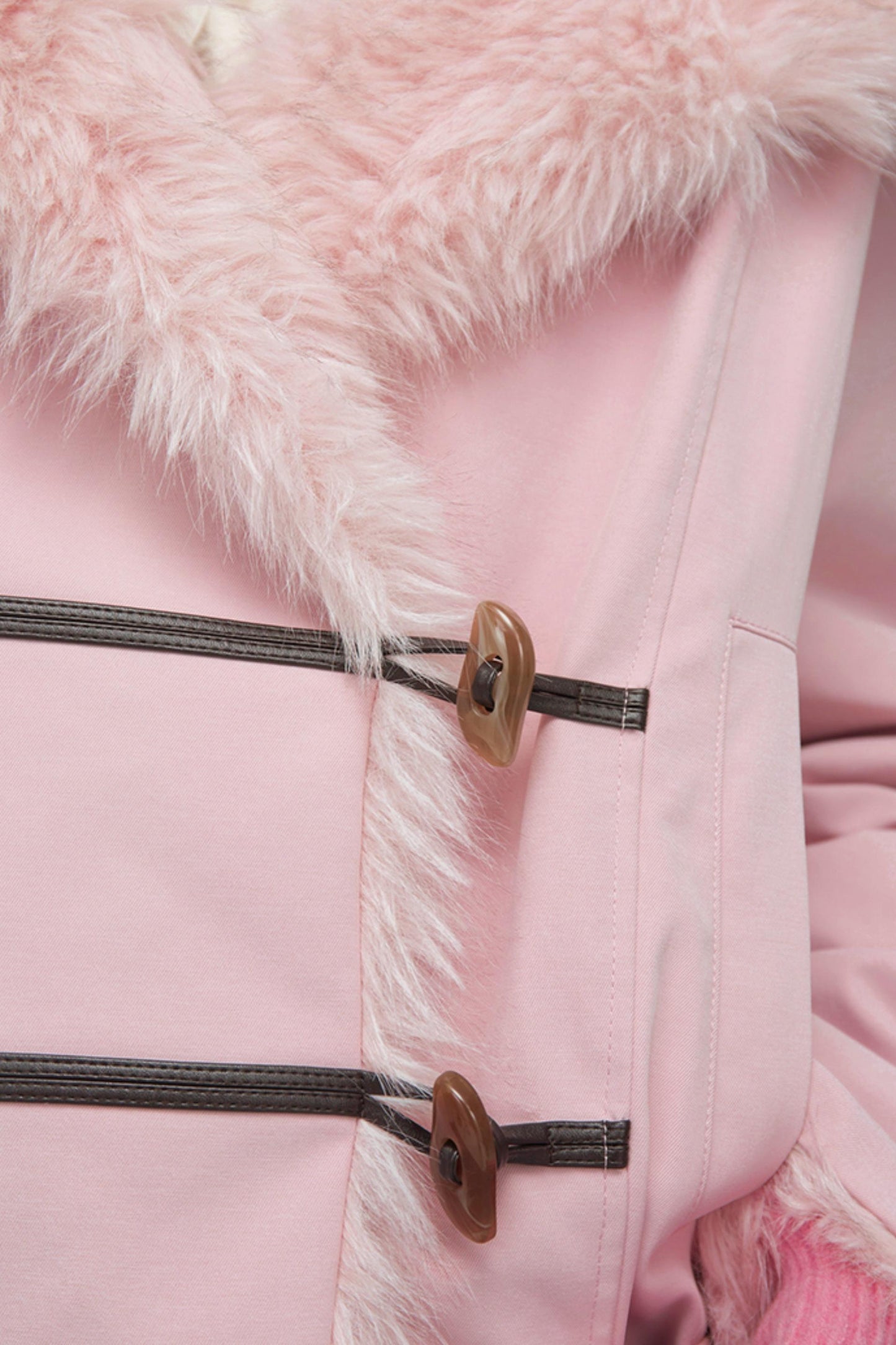 フラッフィートリムジャケット