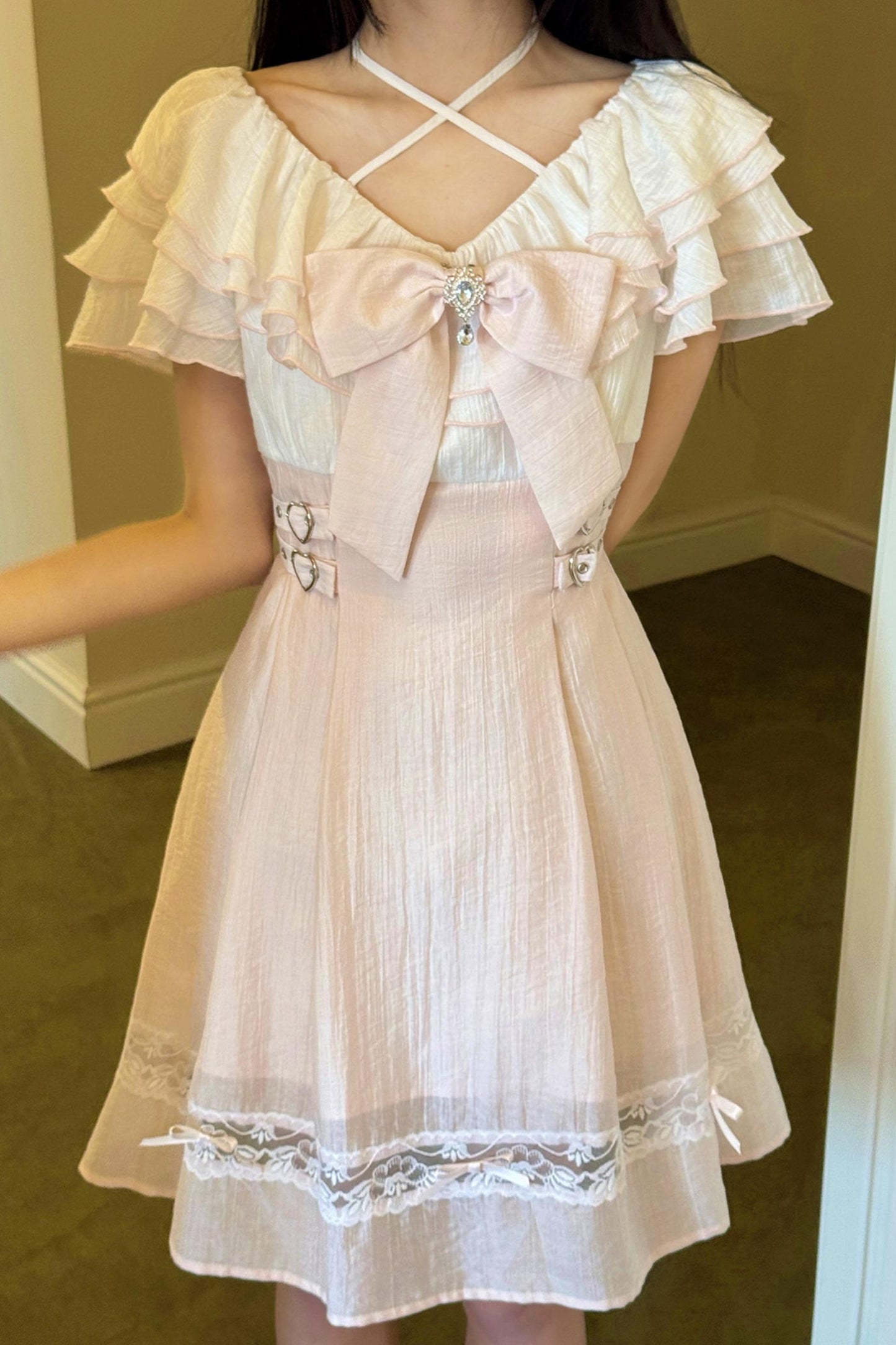 ピンクミストプリンセスドレス