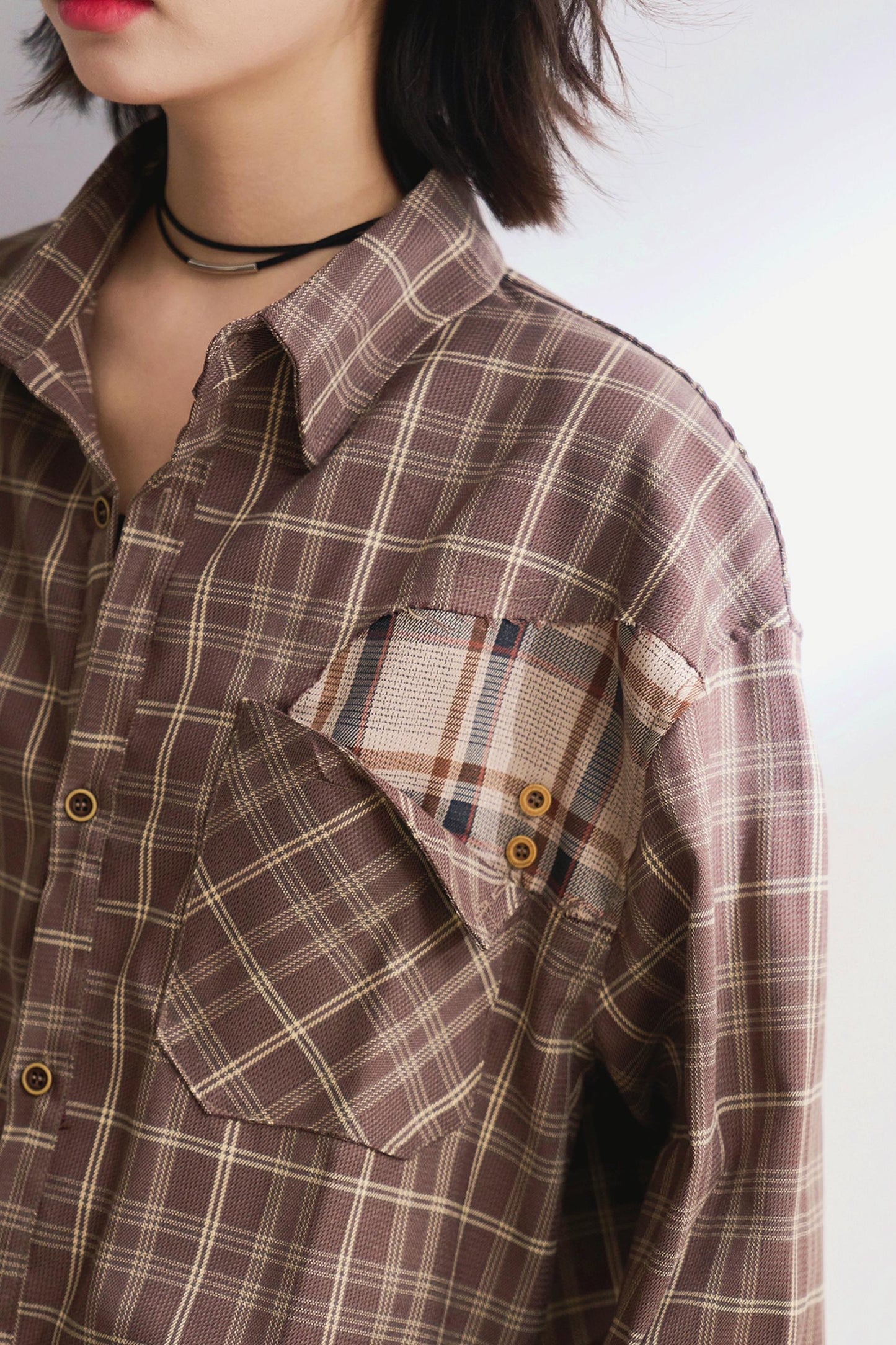 Design Check Long Sleeve Shirt