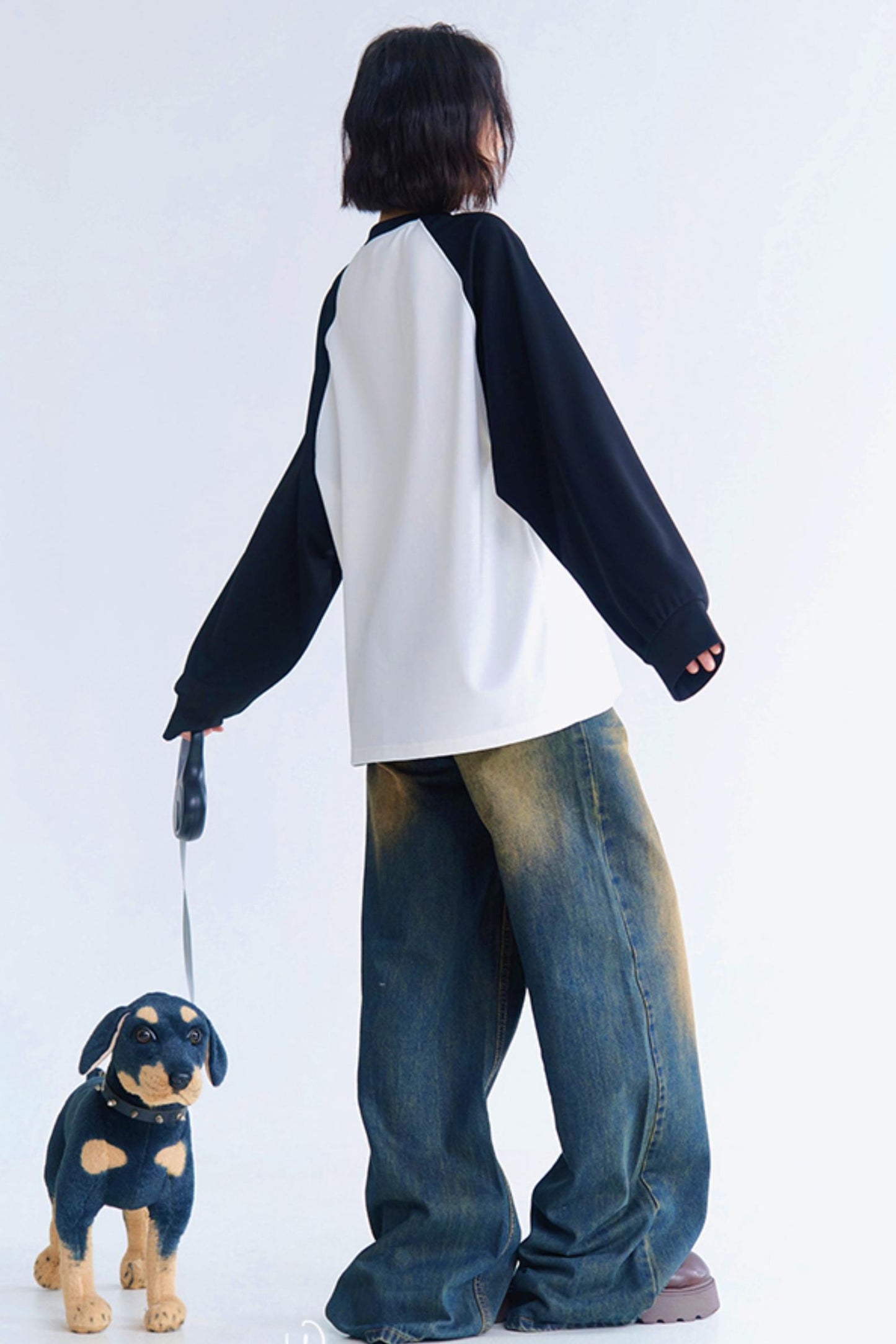 Vintage Style Long T-Shirt