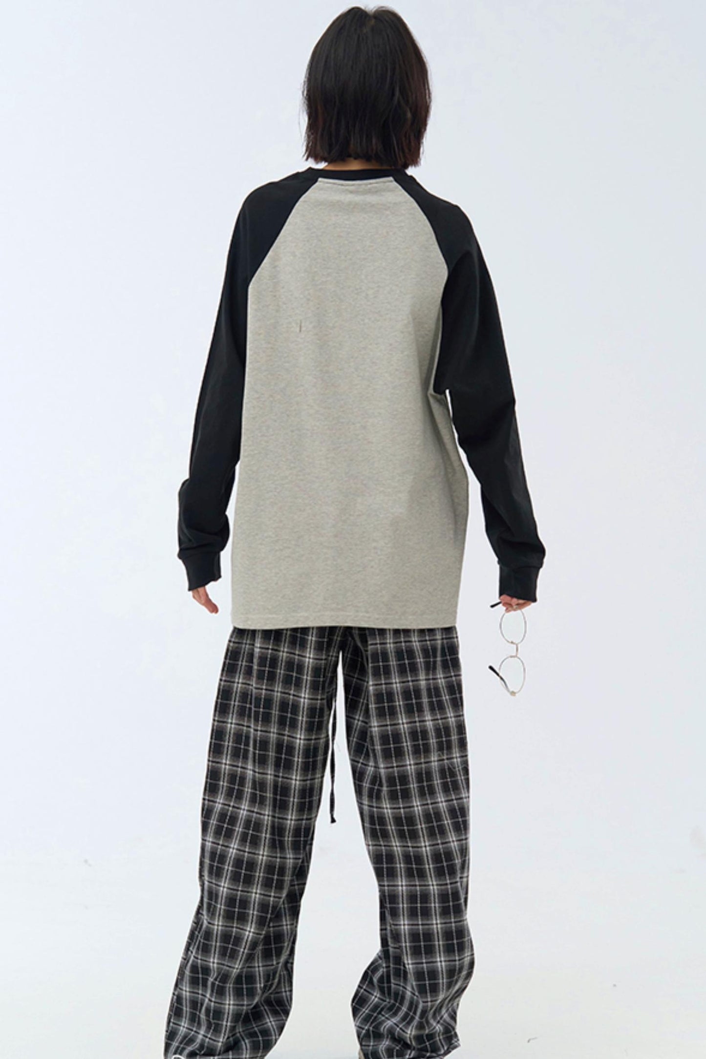 Street Art Patchwork Long Sleeve T-Shirt