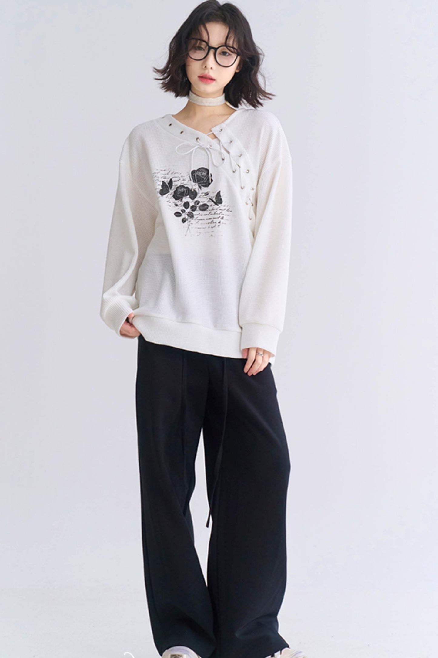 Solid color sweat pants