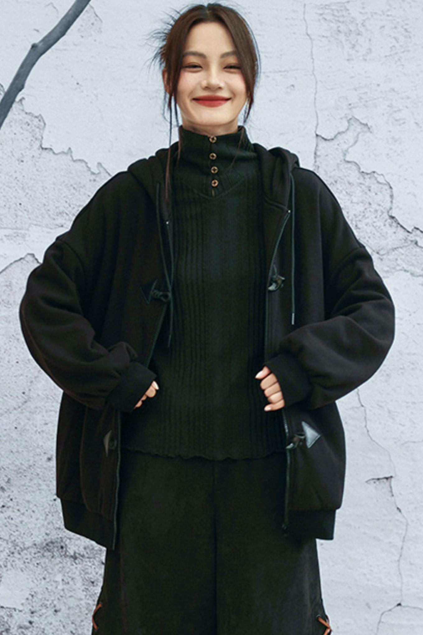 トゥーウェイカラーニットトップ