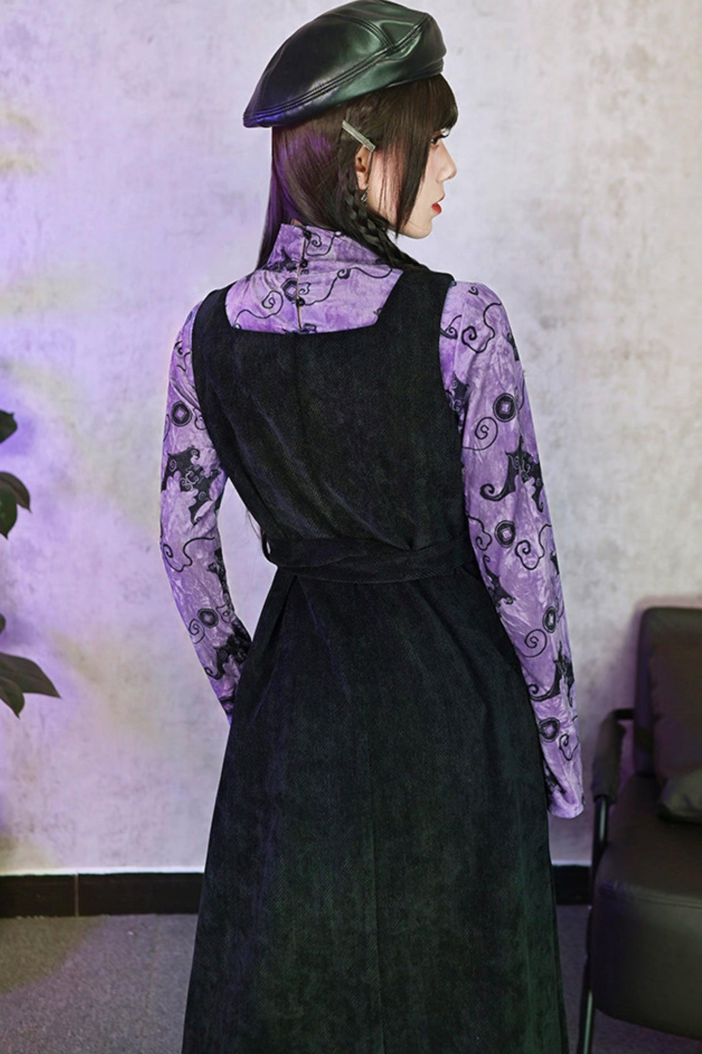 Dark Girl Traegerkleid + Oberteil