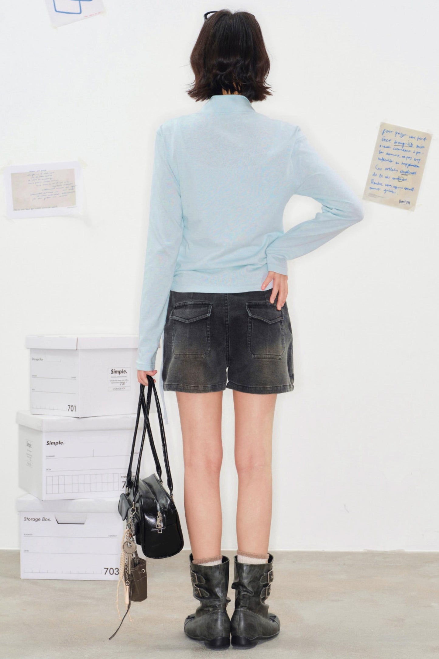 Faded Memories Denim Shorts