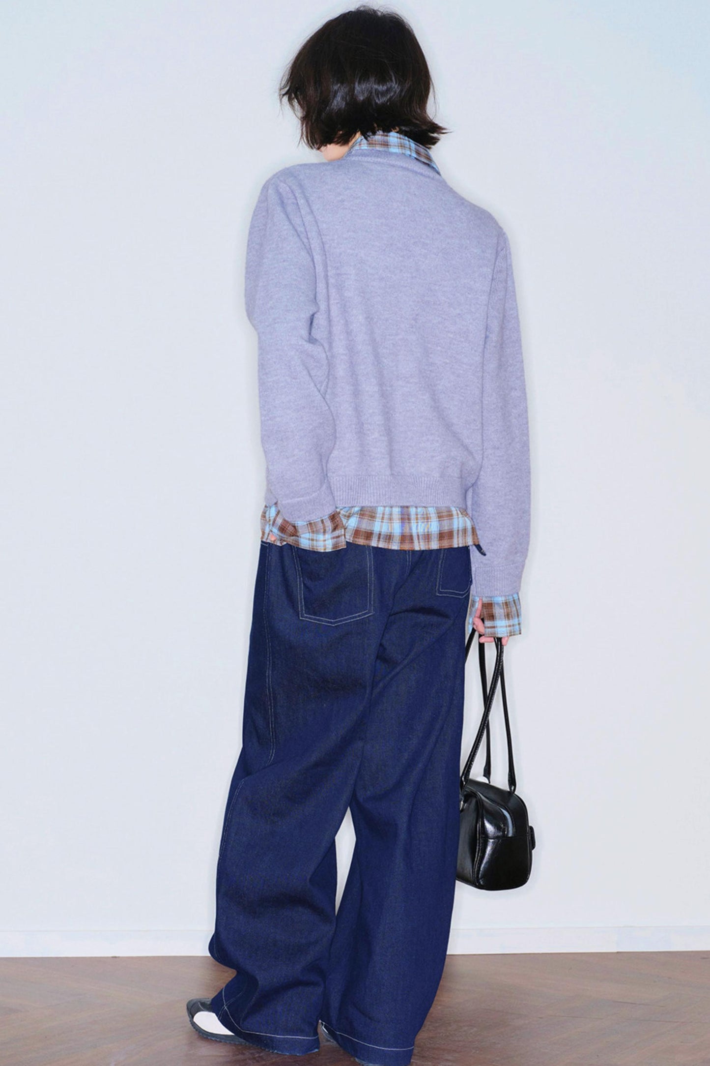 フェイクトゥーピースニットセーター