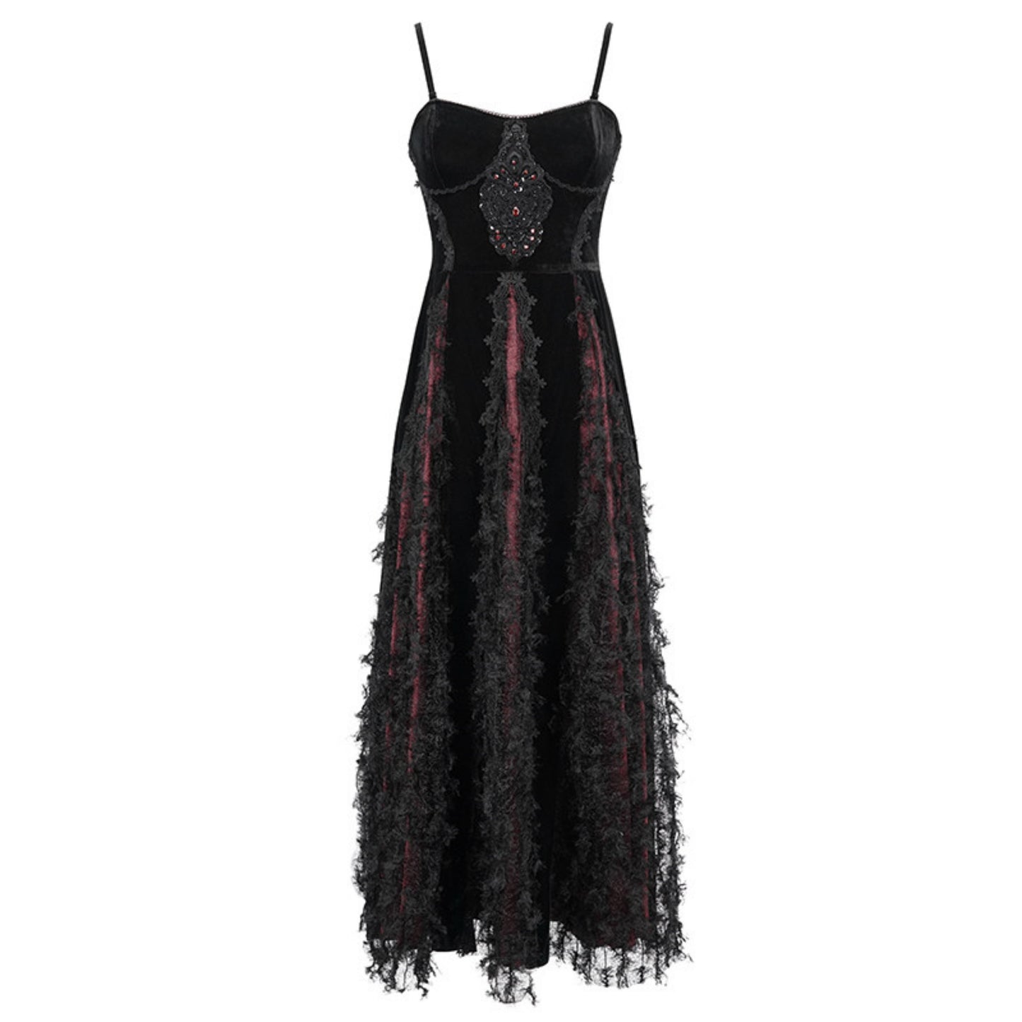 Vampir-Lady-Kleid