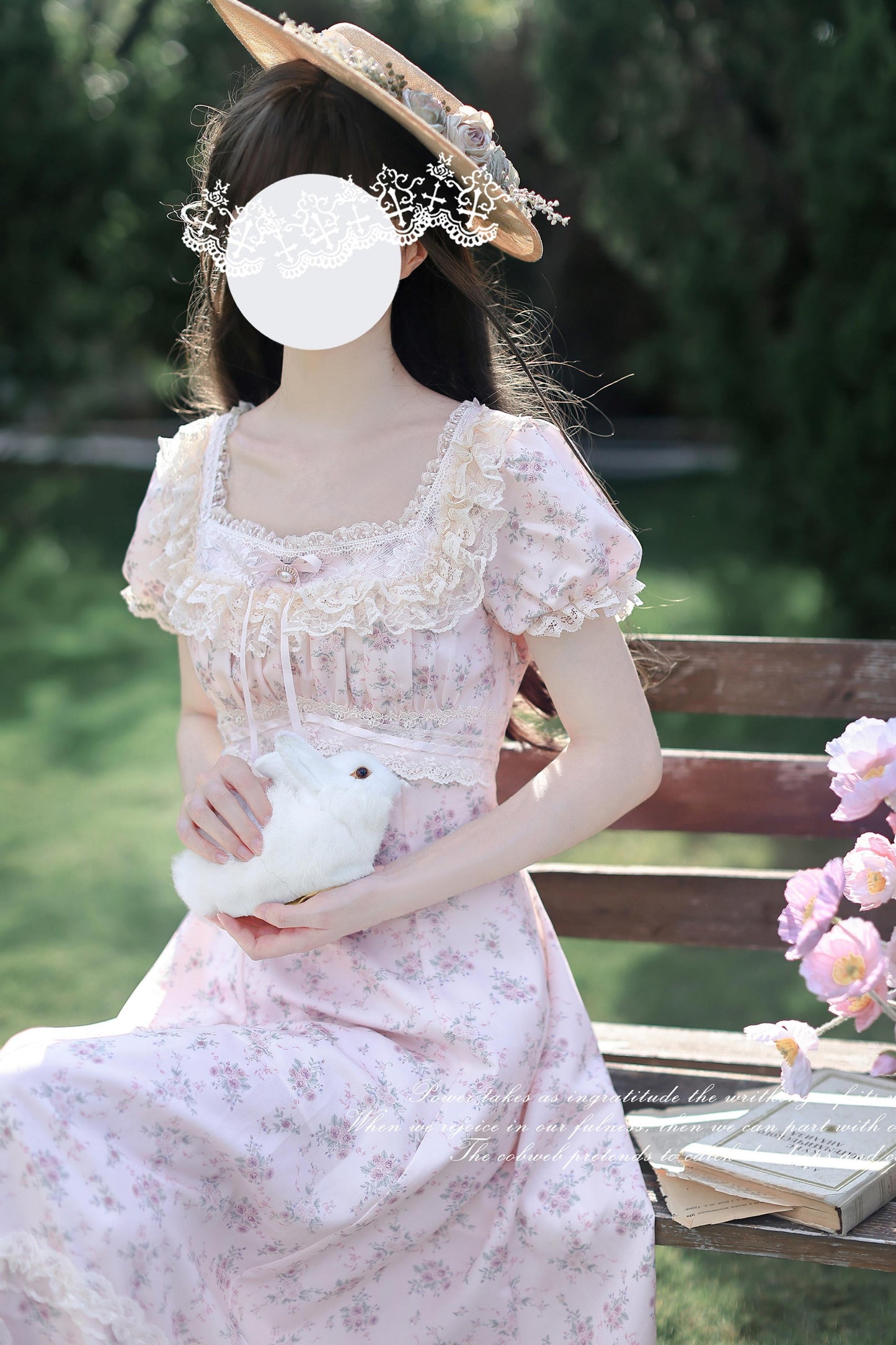 French Floral Princess Dress