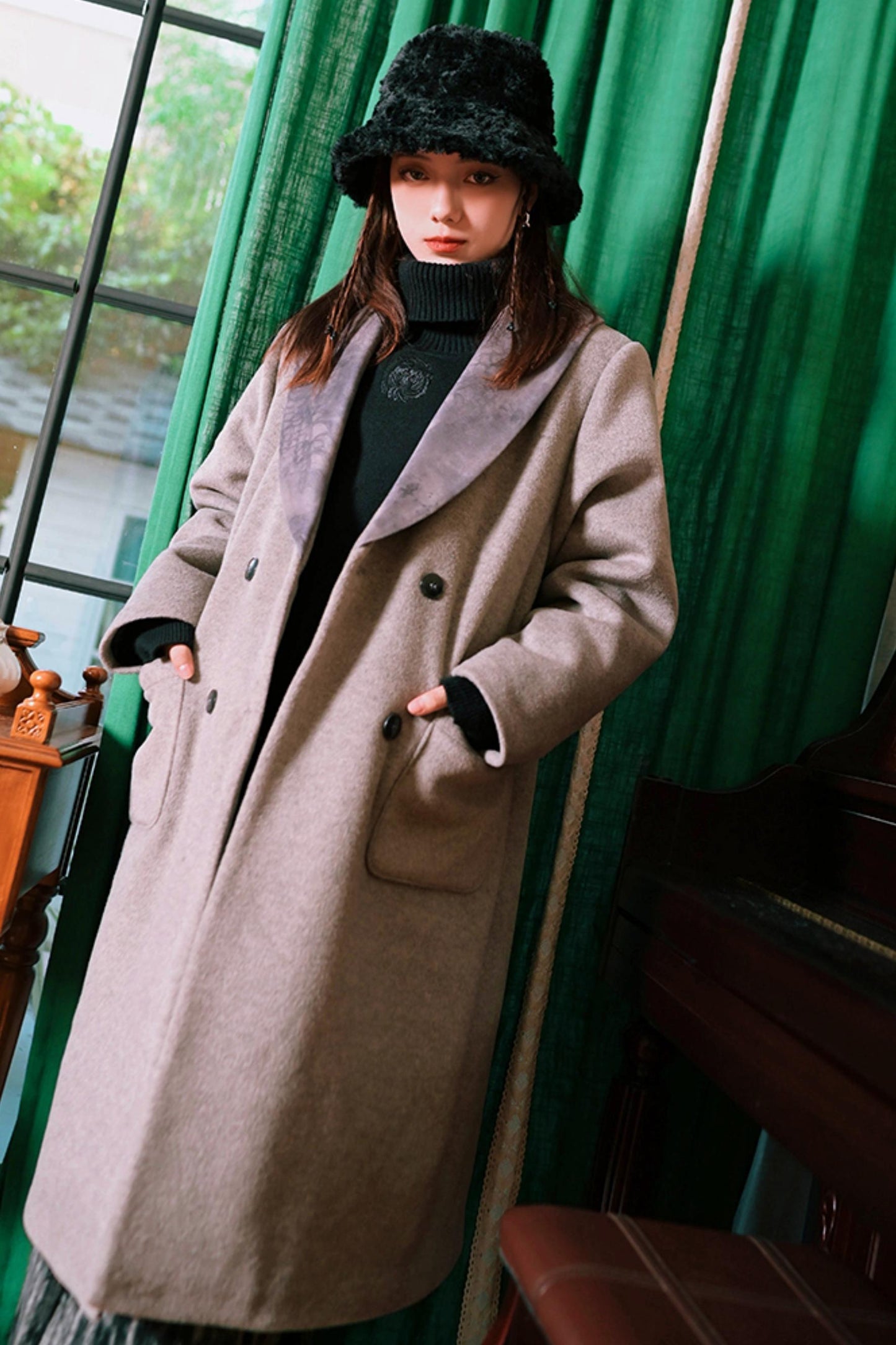 チャイニーズスタイルシッケンドコート