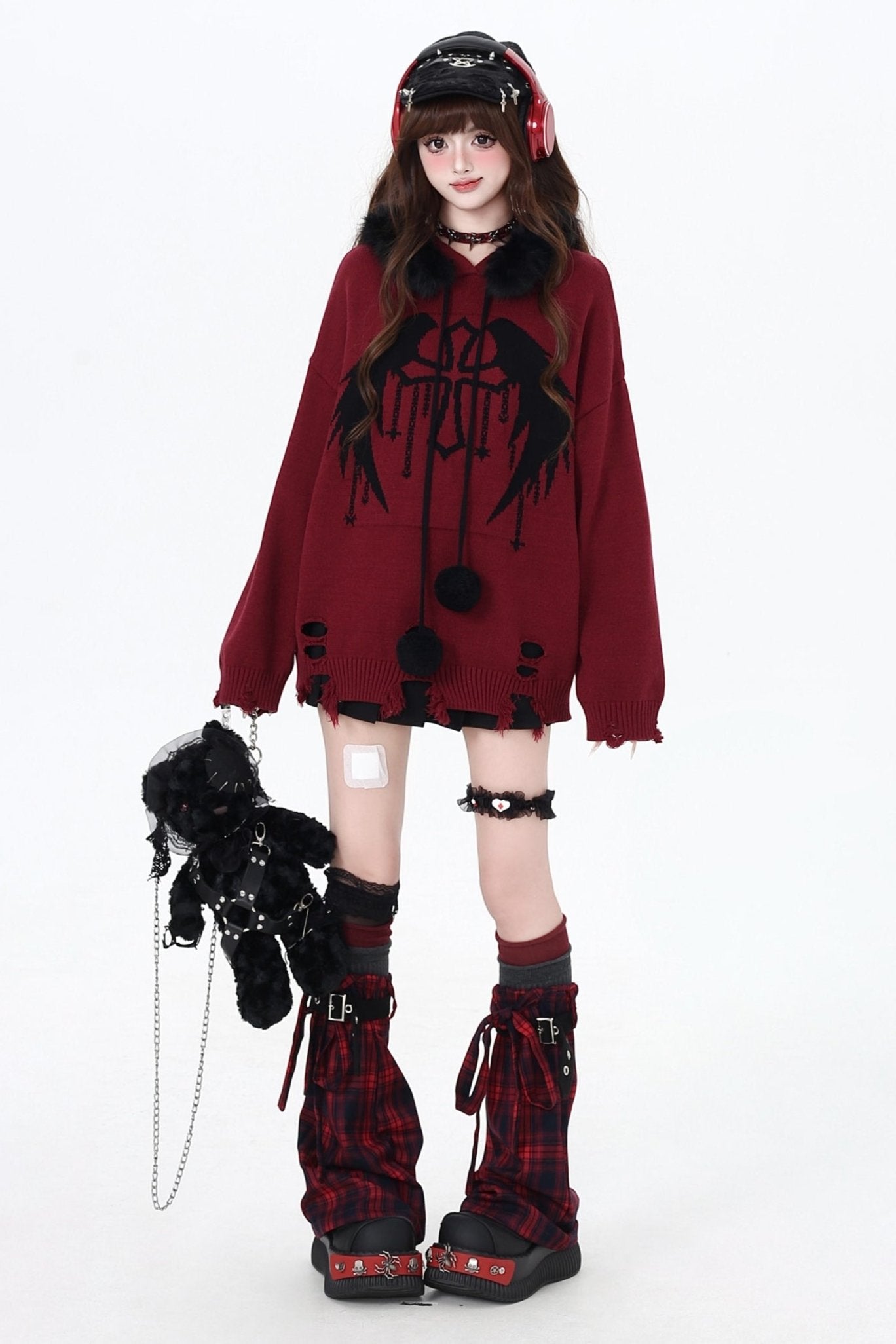 Twilight letter Far Color Hoody