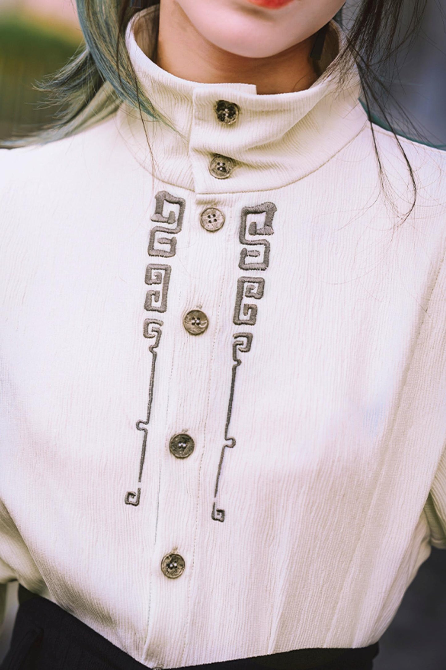 ナショナルスタイルエレガントシャツ