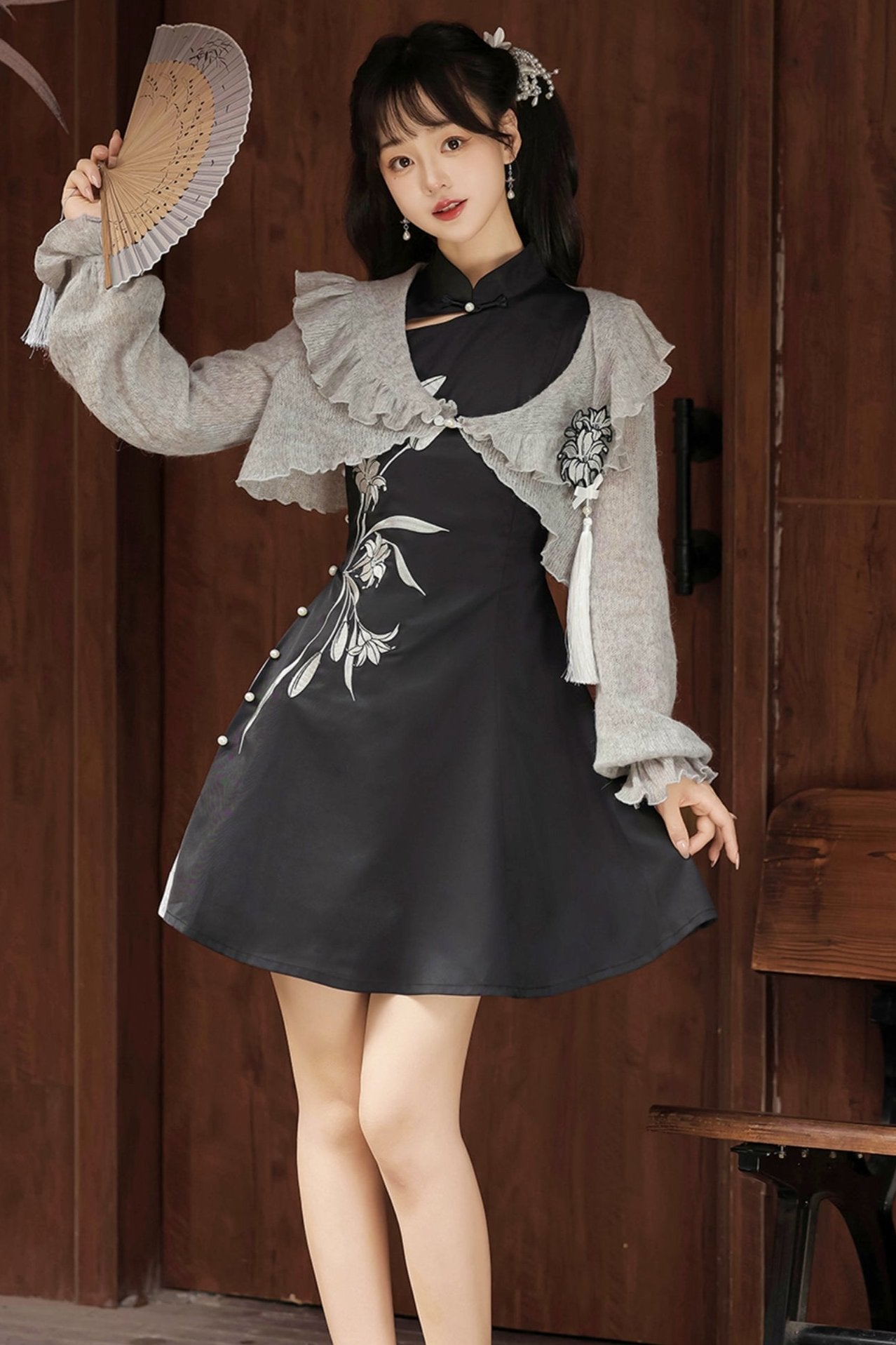 short cheongsam dress Modern Wedding Cheongsam New Autumn Sexy Short Dresses