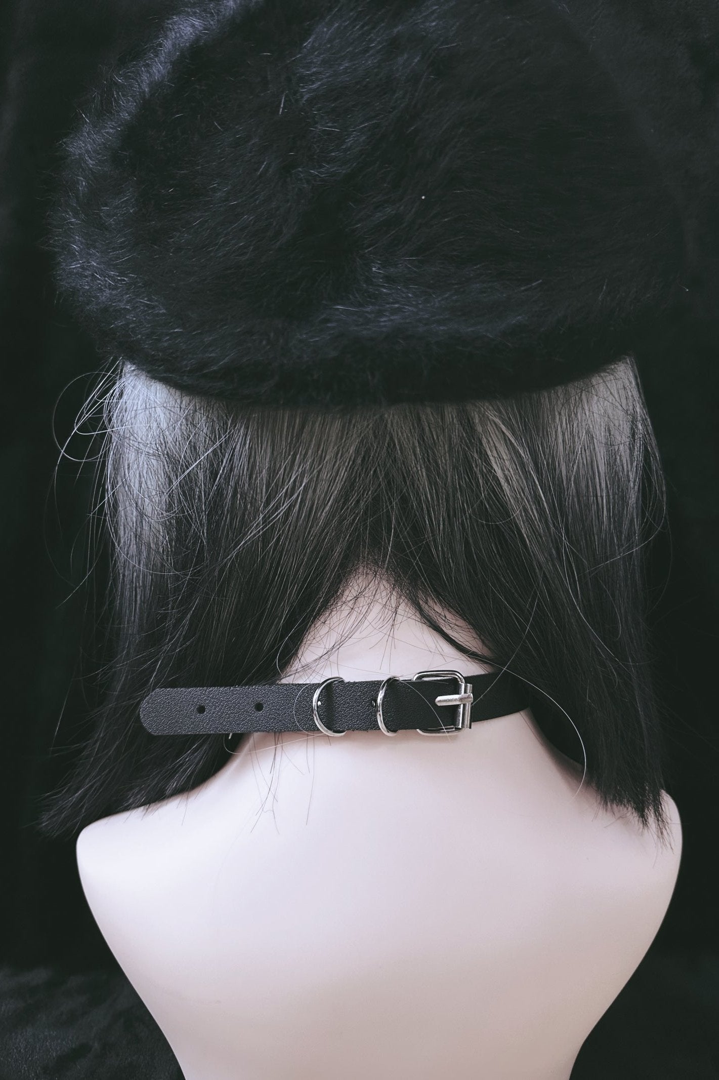 ダークゴスチェーンスタッドカラー