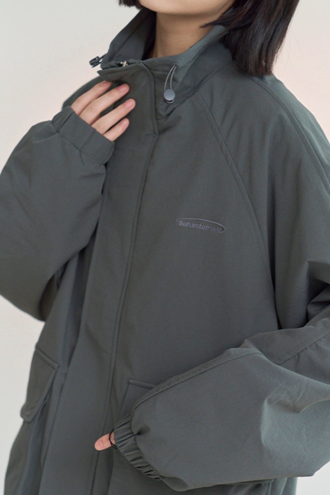 스탠드카라울스카고자켓