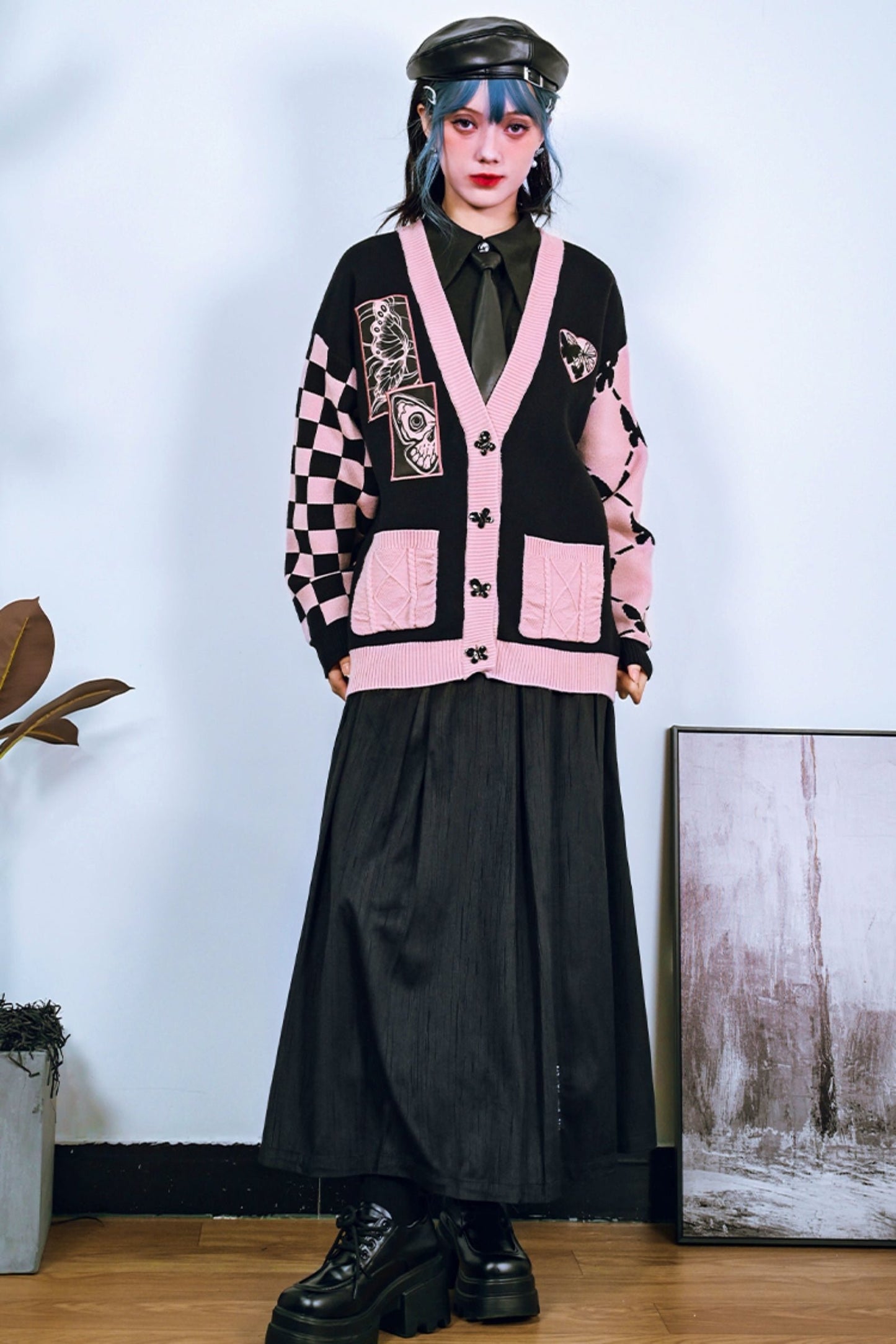 프레피스타일니트스웨터