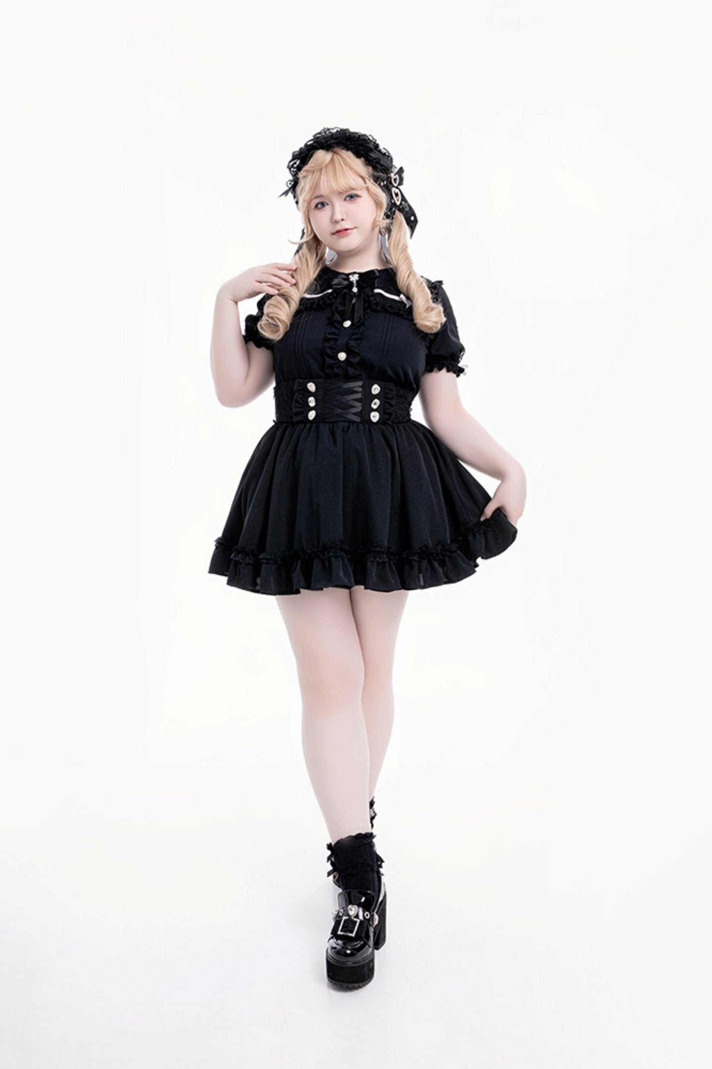 ジャパニーズレーススクエアネックシャツ