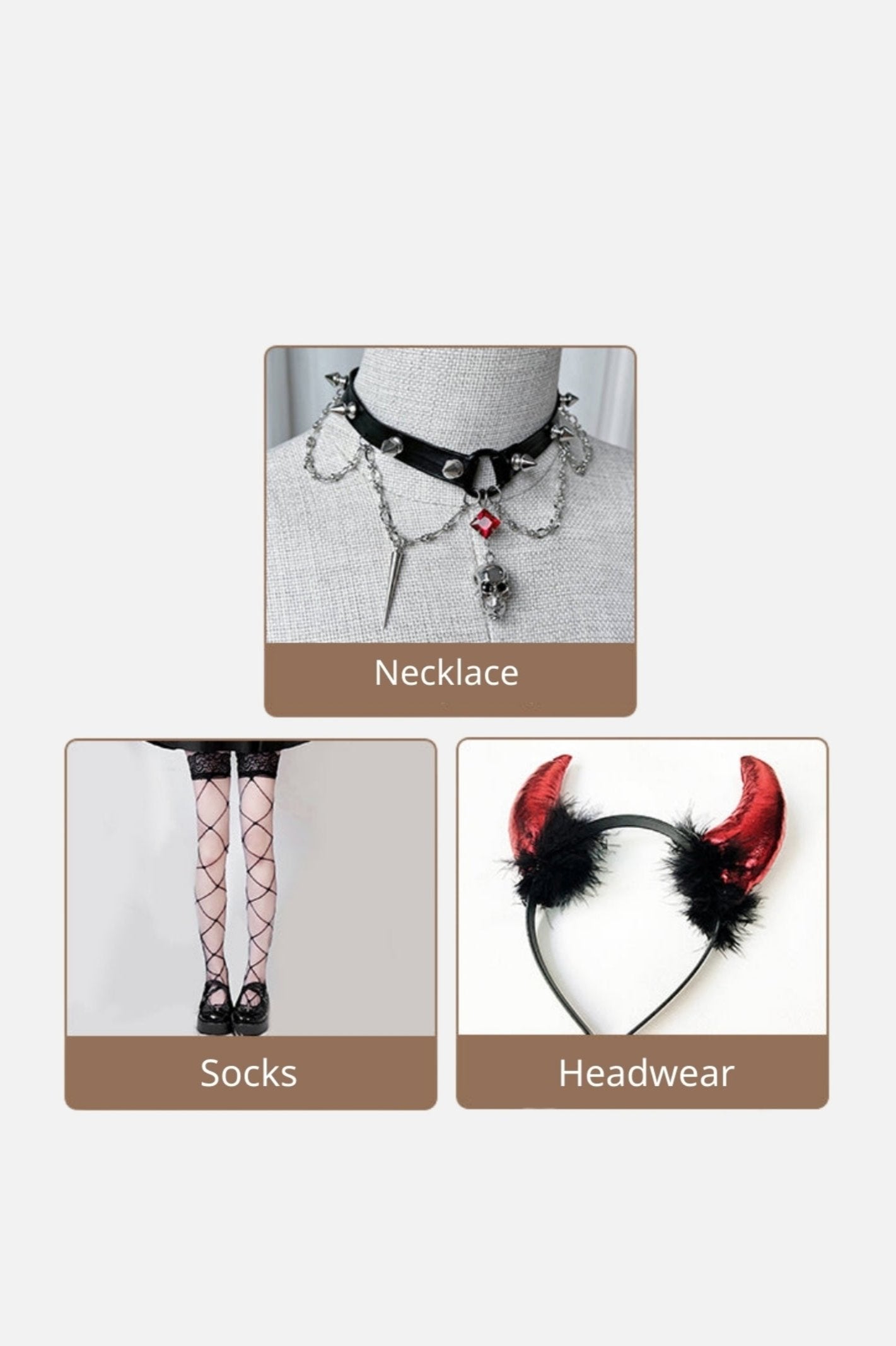 ゴシックセクシーナースコスプレセット