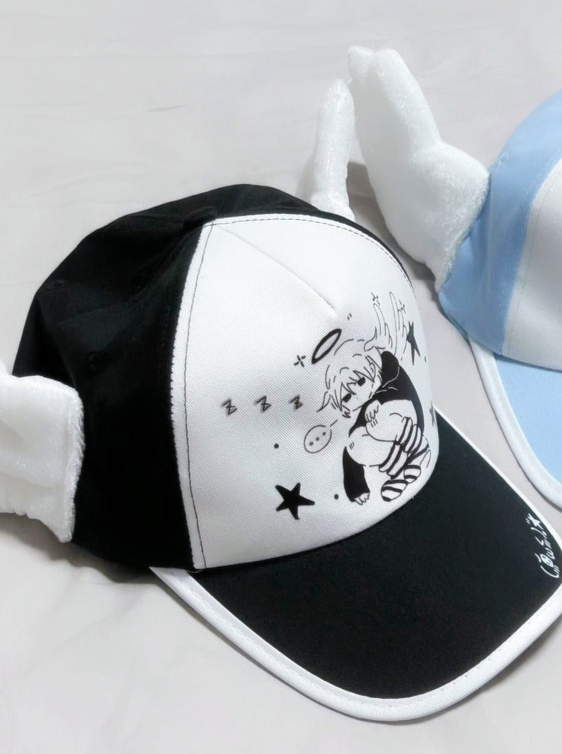 [天使邻里👼emo angel boys subculture cap.