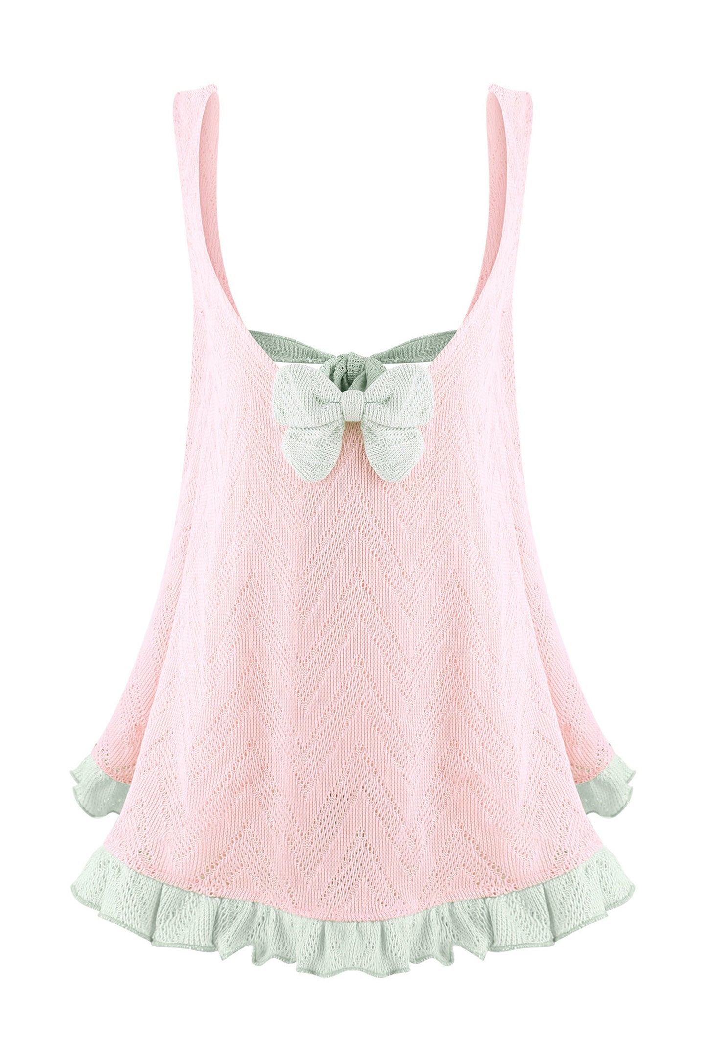 Mädchenhaftes weißes Druckhemd + Kleid mit Schleife