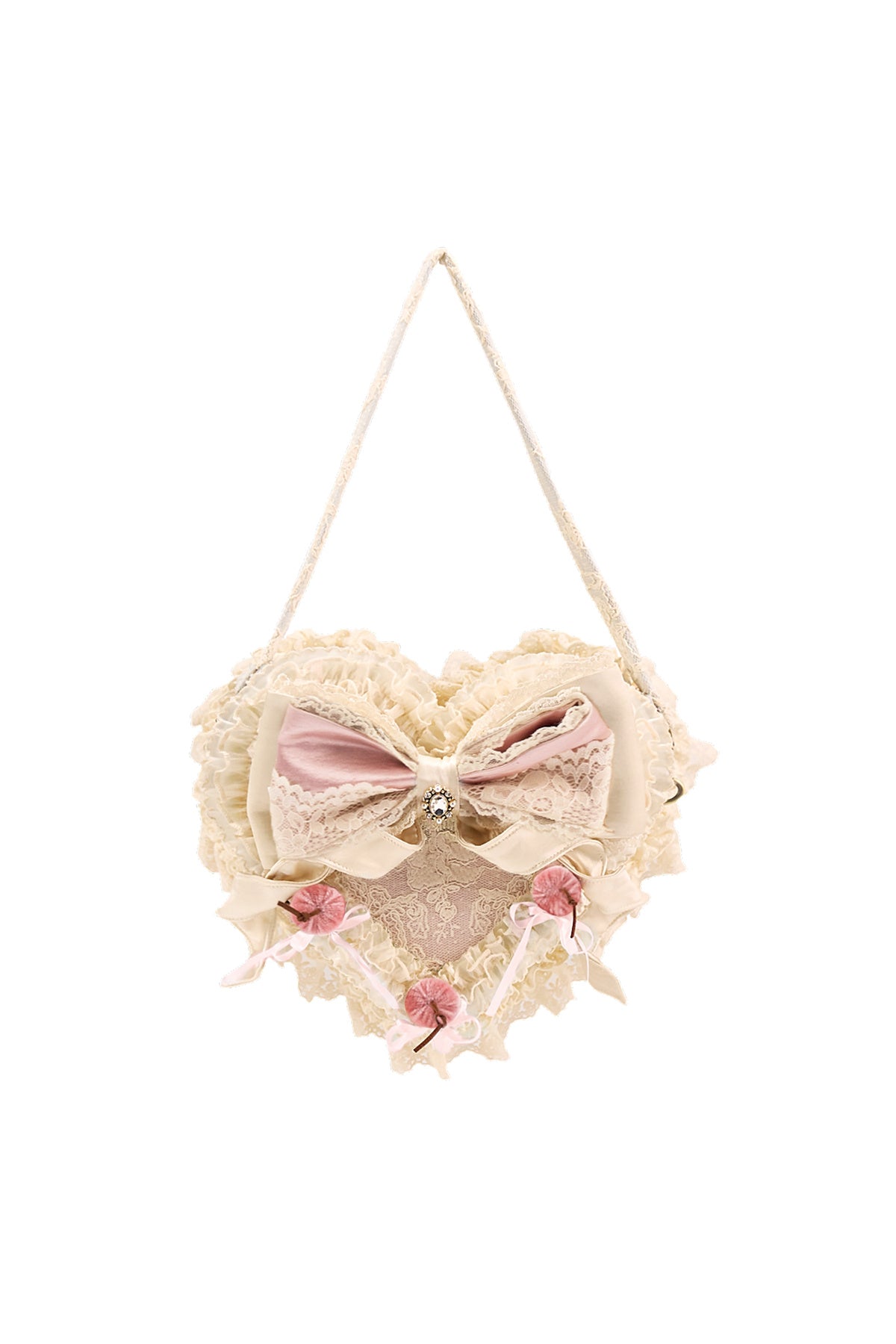 Cherry Heart Cake Handbag