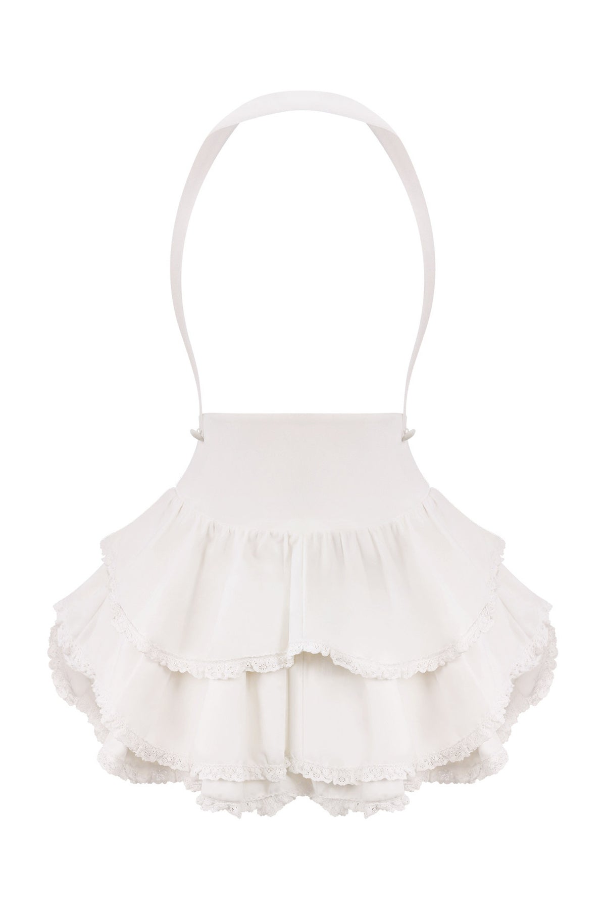 Ensemble robe-pull en maille rose à épaules dénudées