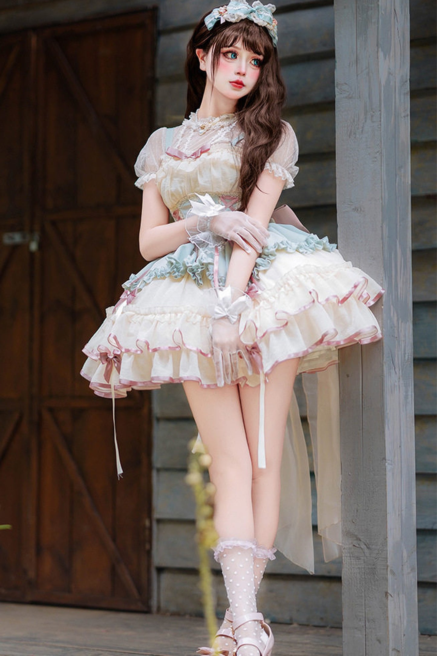 Gothic-Ballett-Lolita-Kleid