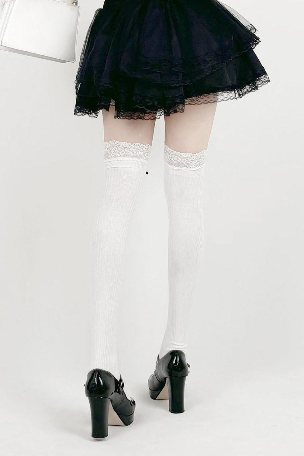 Subculture Lace Shirt & Skirt Set-Up