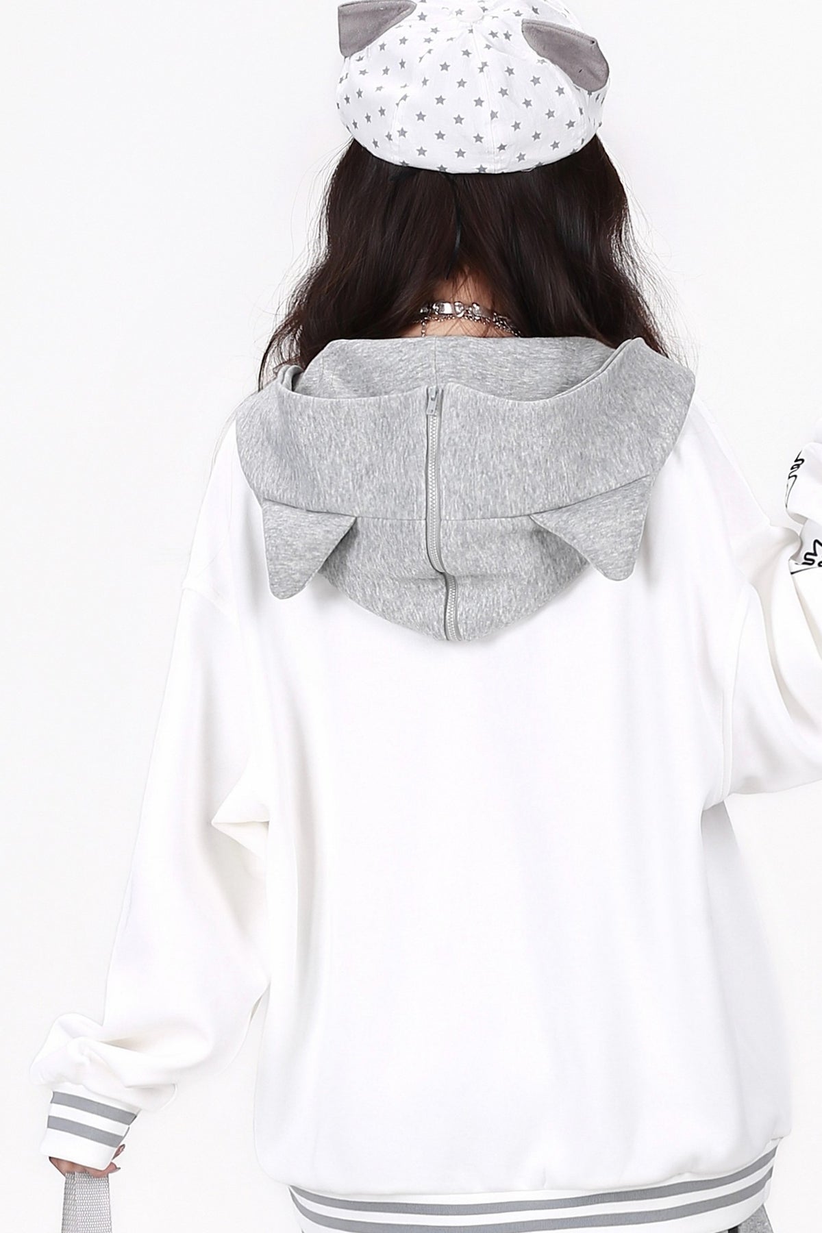 Cat Ear Lace Bow Jacket