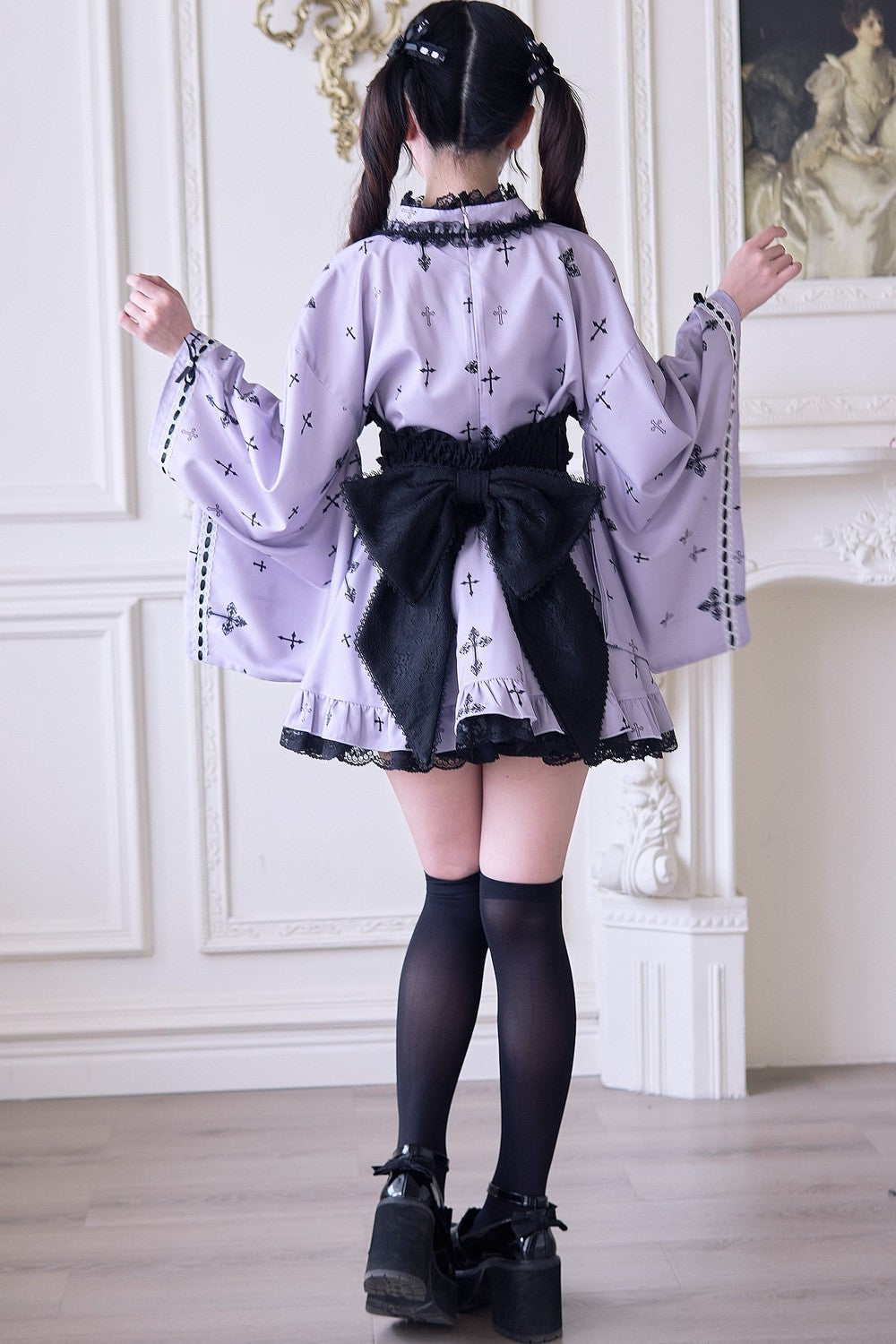 Wa-Gothic-Jirai-Yukata-Kombination