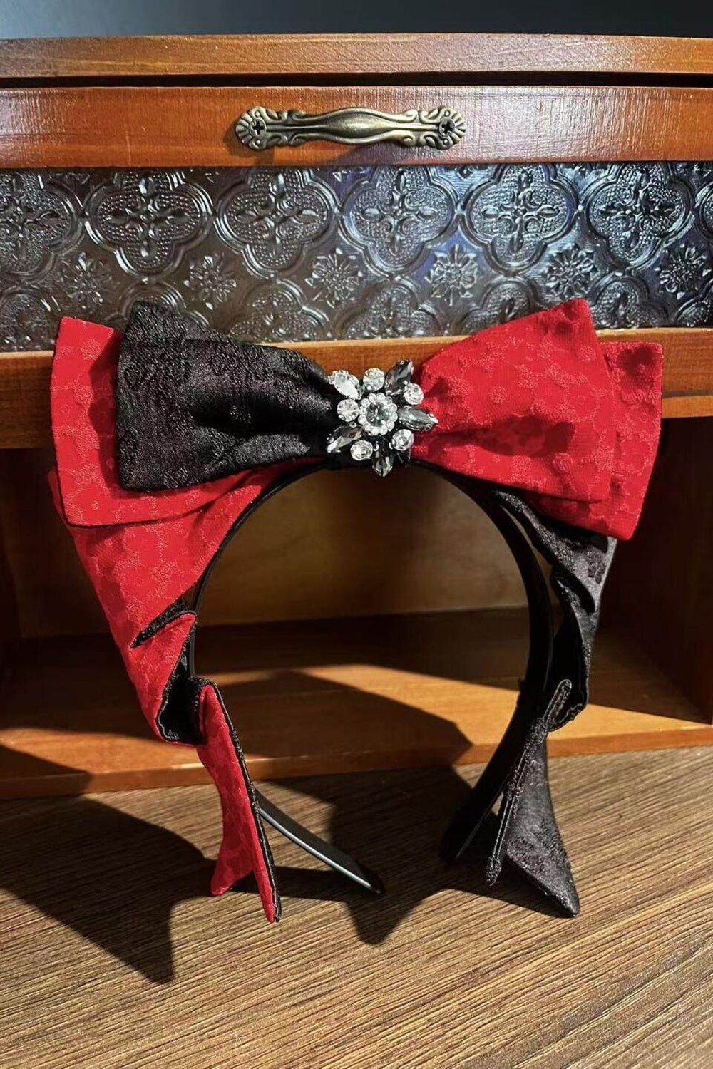 Flipped Ace of Spades Lolita Dress+Accessory
