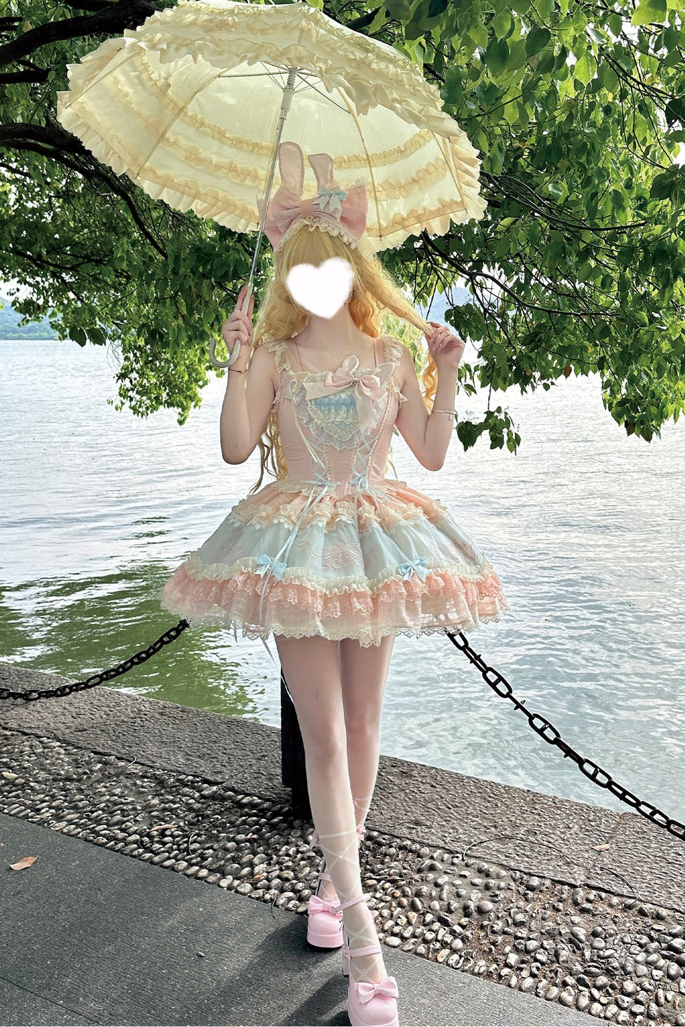 【予約商品】うさぎ姫のドールロリータジャンパースカート