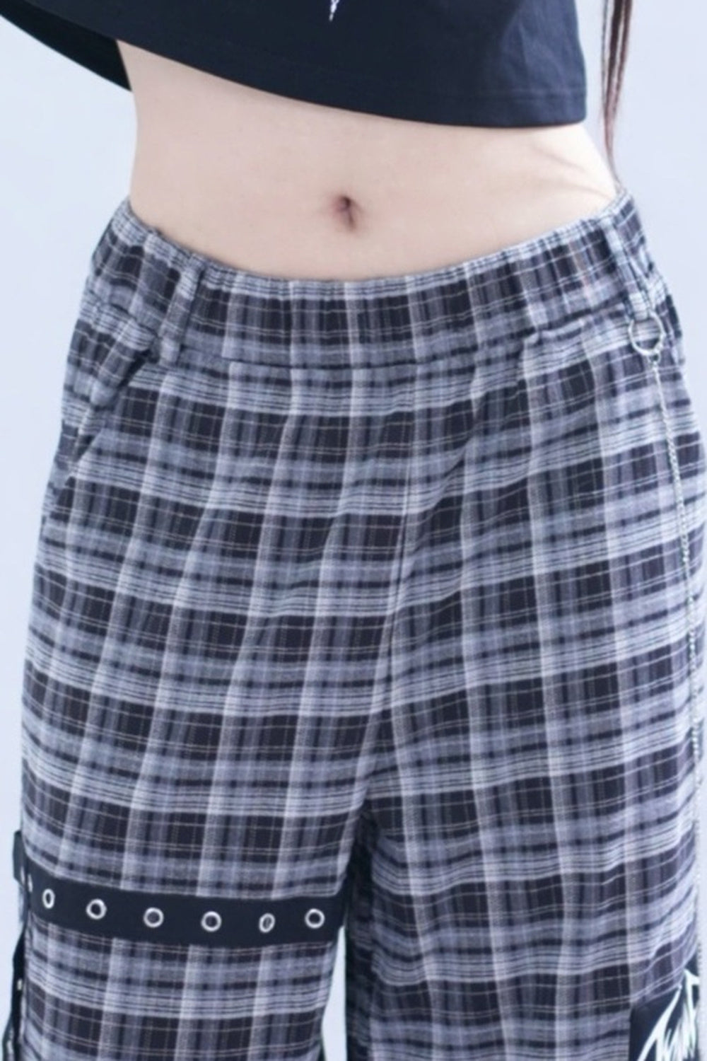 3Way Detachable Plaid Pants