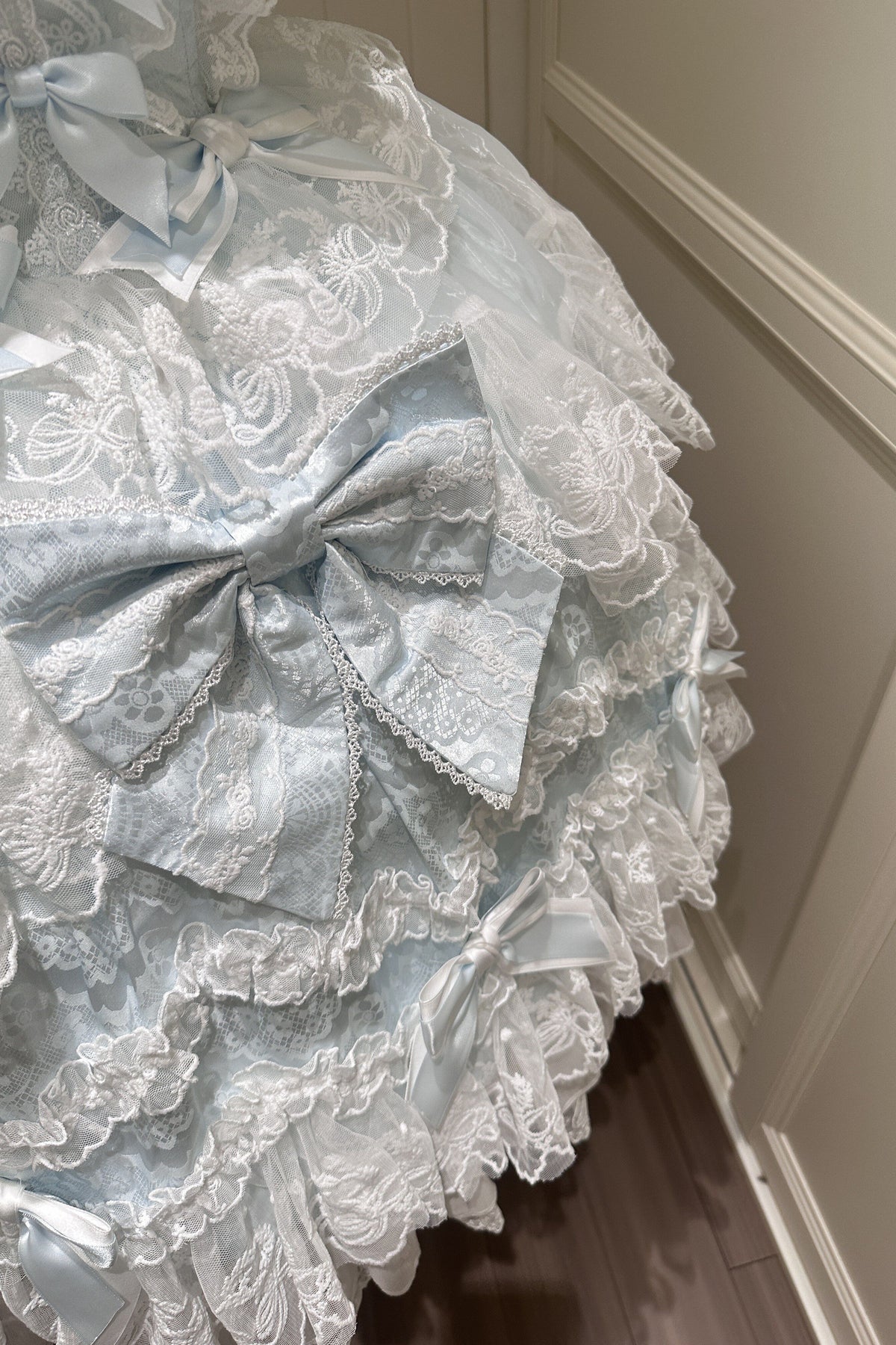 Light Floral Wedding Jsk Dress