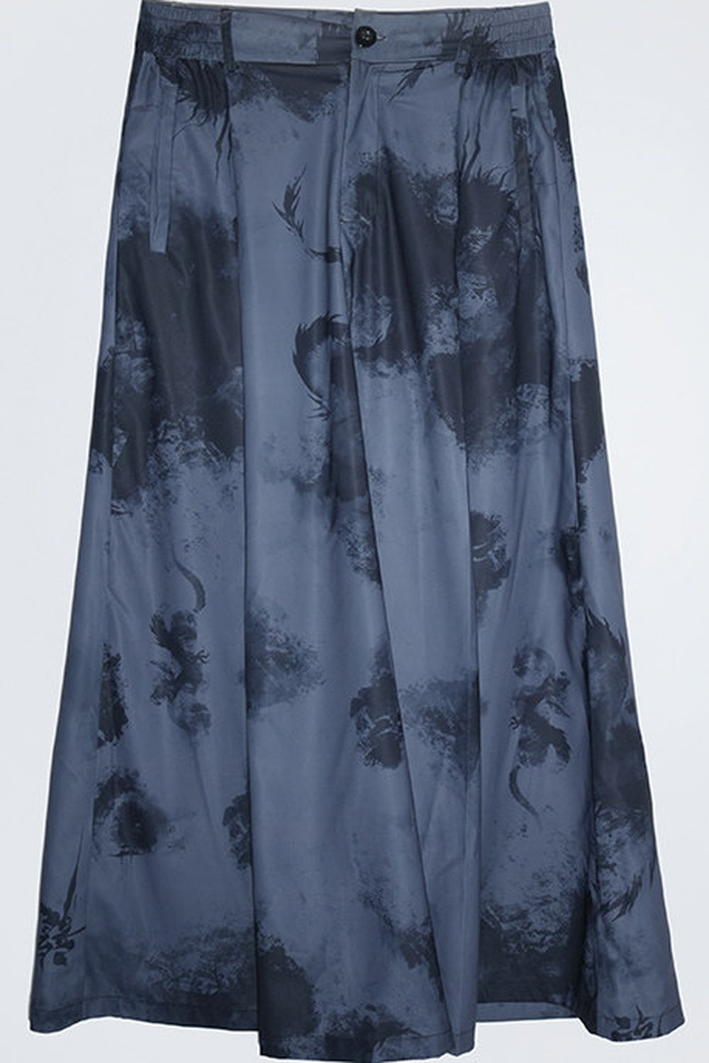 Dragon Shadow Wide-Leg Pants