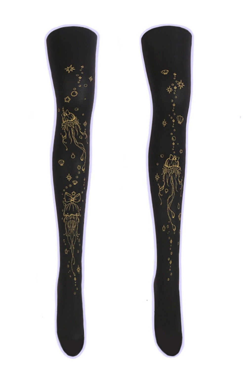 Dreamy Cute Jellyfish Lolita Tights