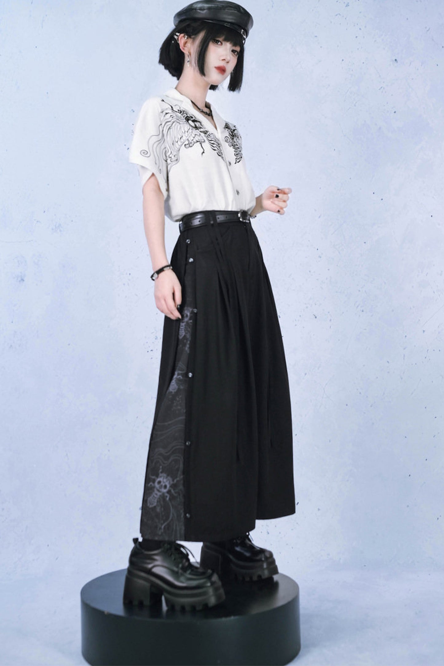 Asymmetrische weite Ghost-Hose