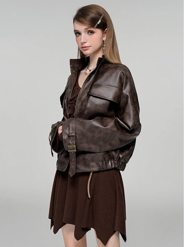 ピュアディザイアハイエンドラッフルフリルニットドレス