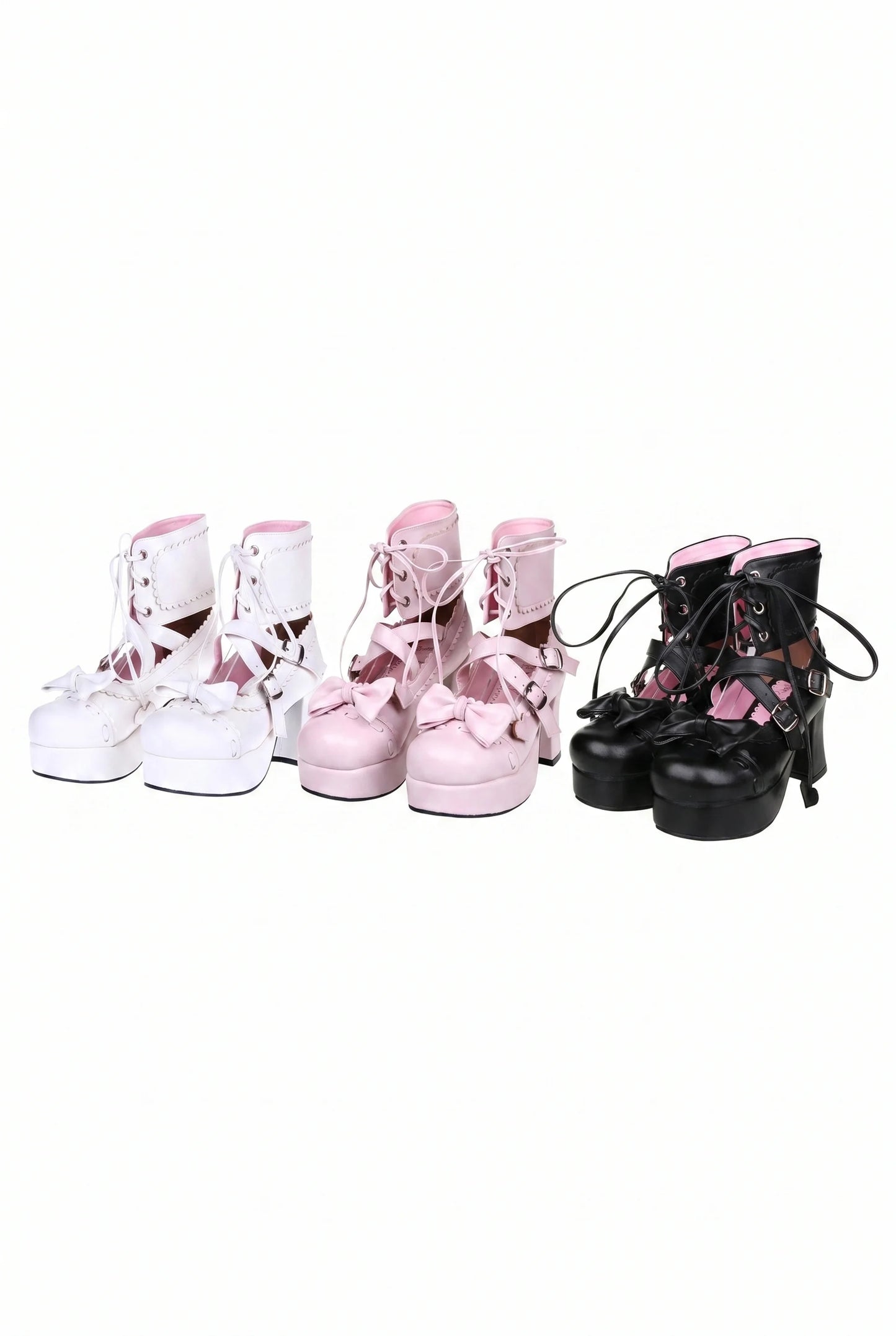 Zapatos Lolita con cordones