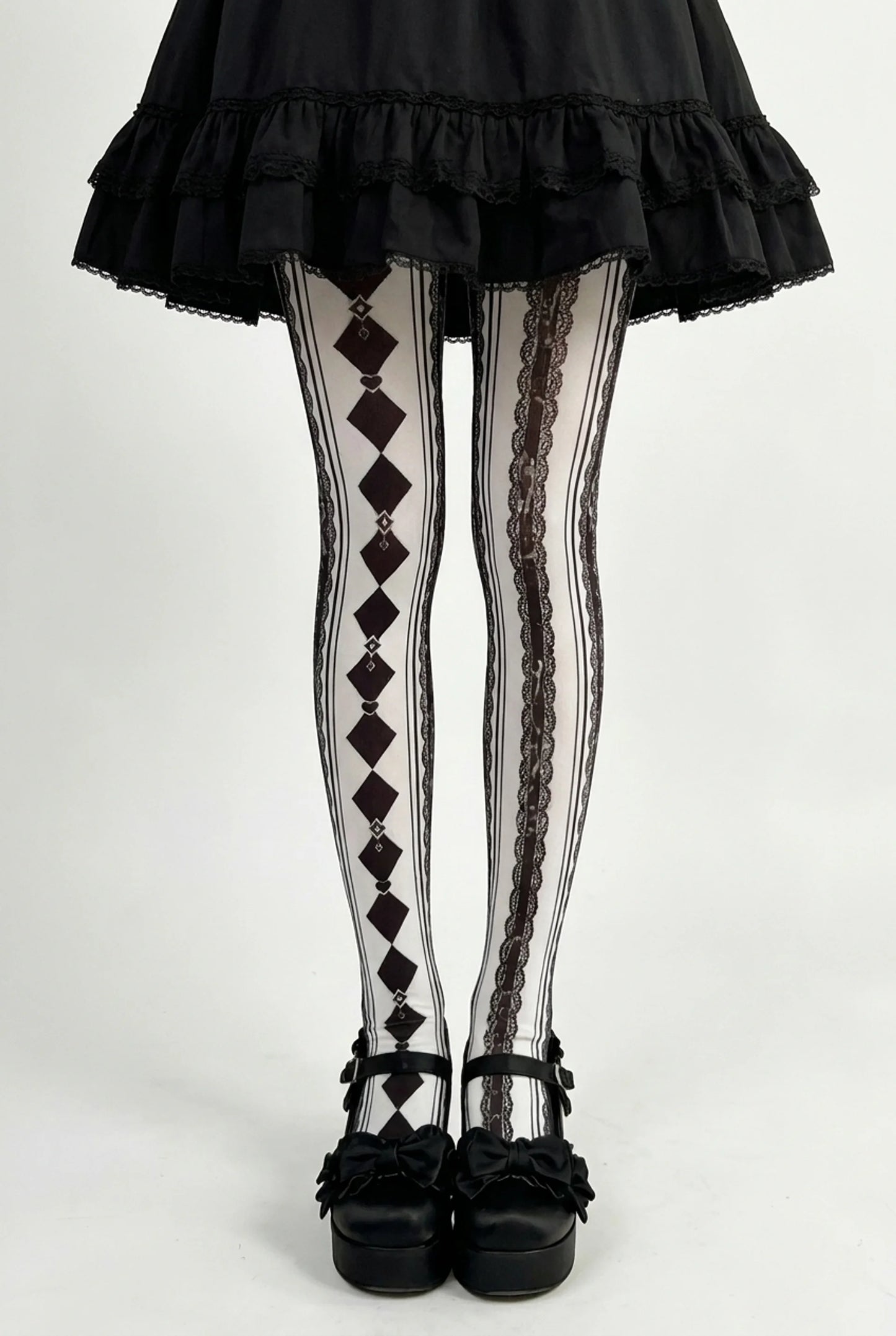 Asymmetrical Arist Tights From the Land of Confusion