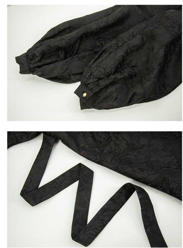 스탠드카라치아이날롱드레스