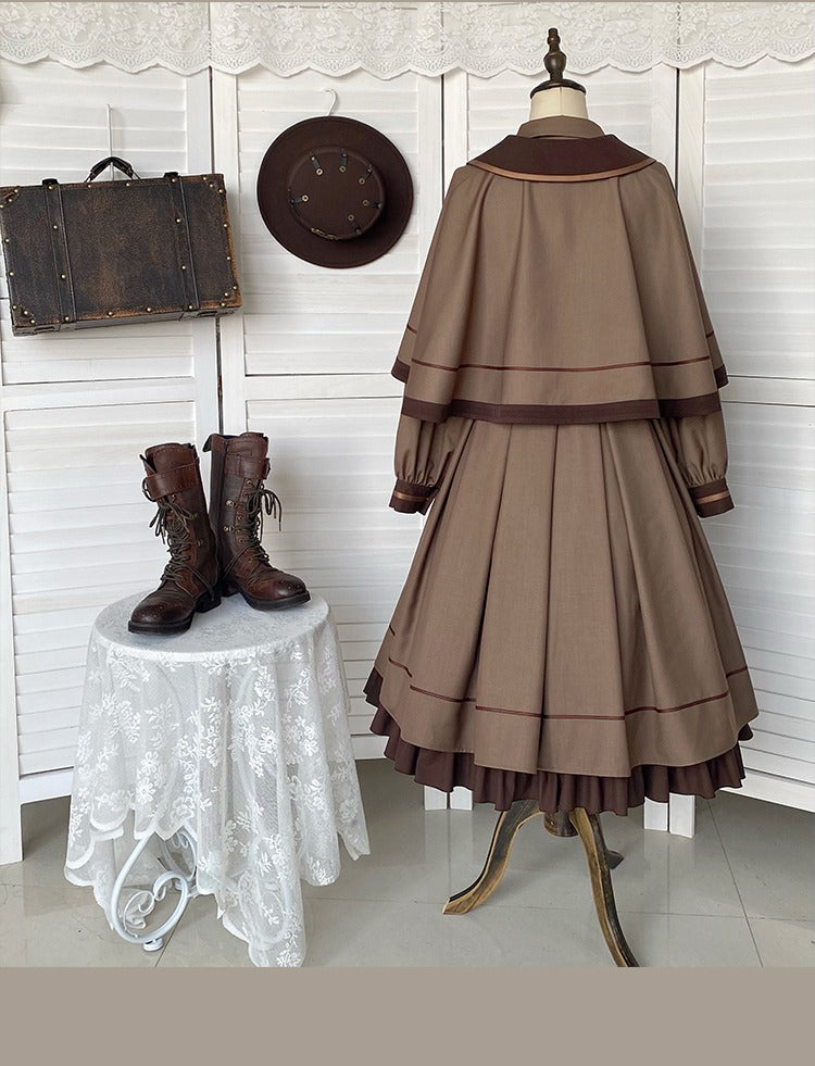 Emblem Military One Piece + Cape Court with Tie