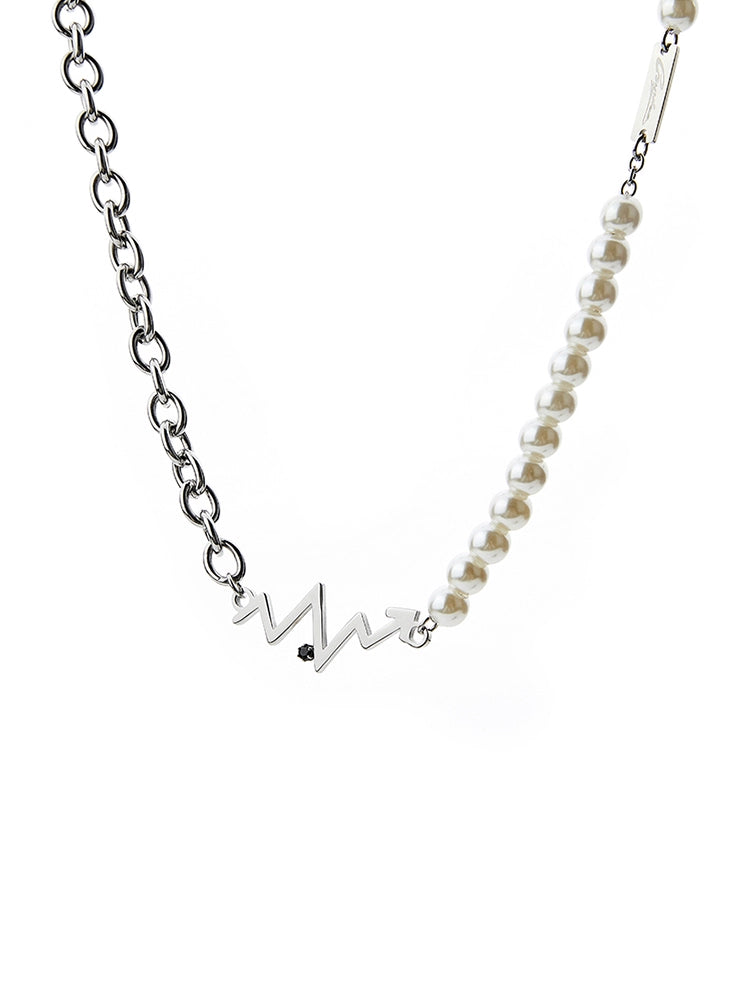 パールチェーンネックレス