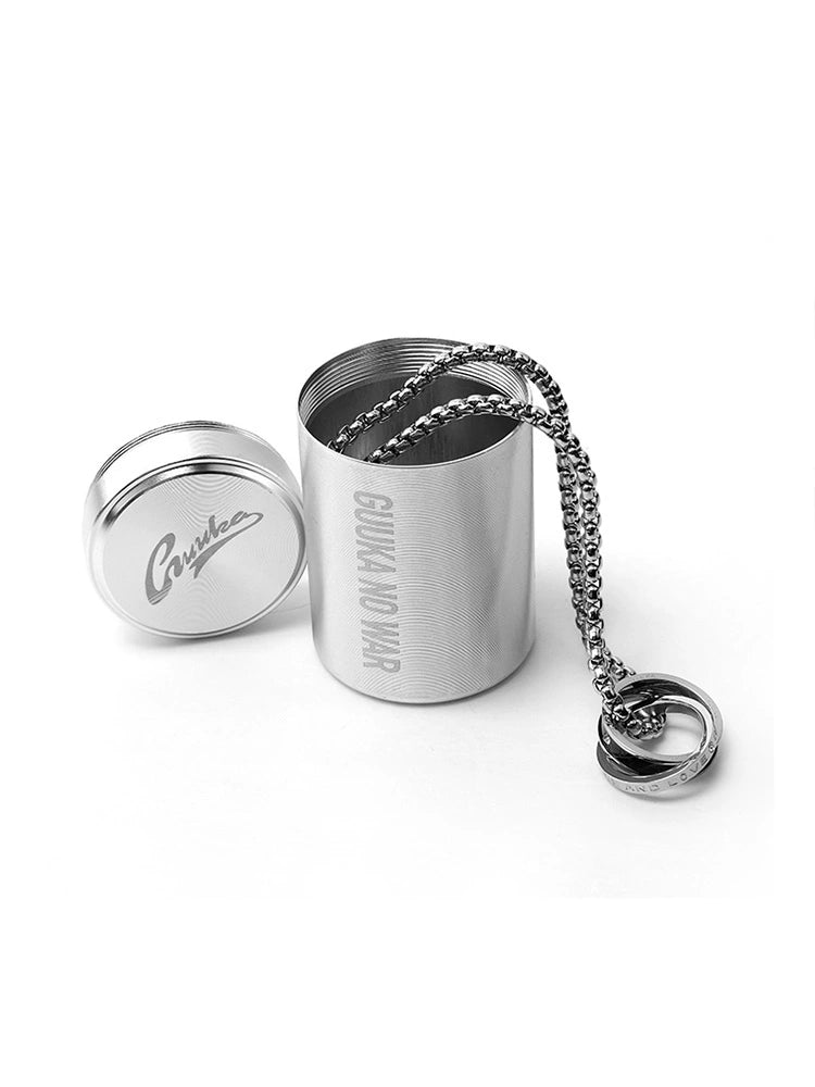 Ring Buckle Long Mode Necklace