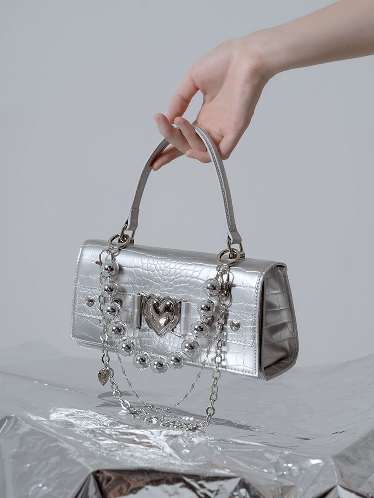 matinkim ミニウォレット ショルダーバッグ チェーン シルバー matinkim ミニウォレット ショルダーバッグ チェーン シルバー