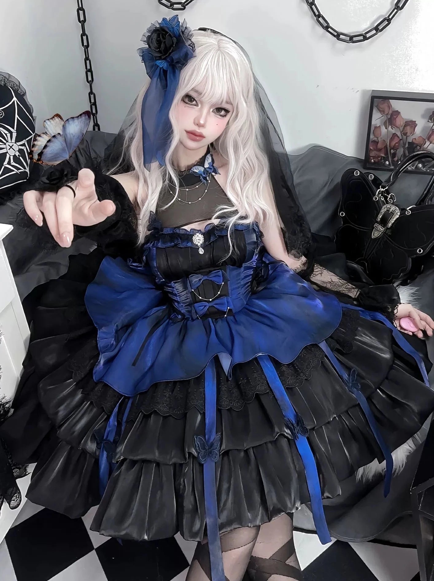 Dark Gothic Princess Lolita Dress Belchic